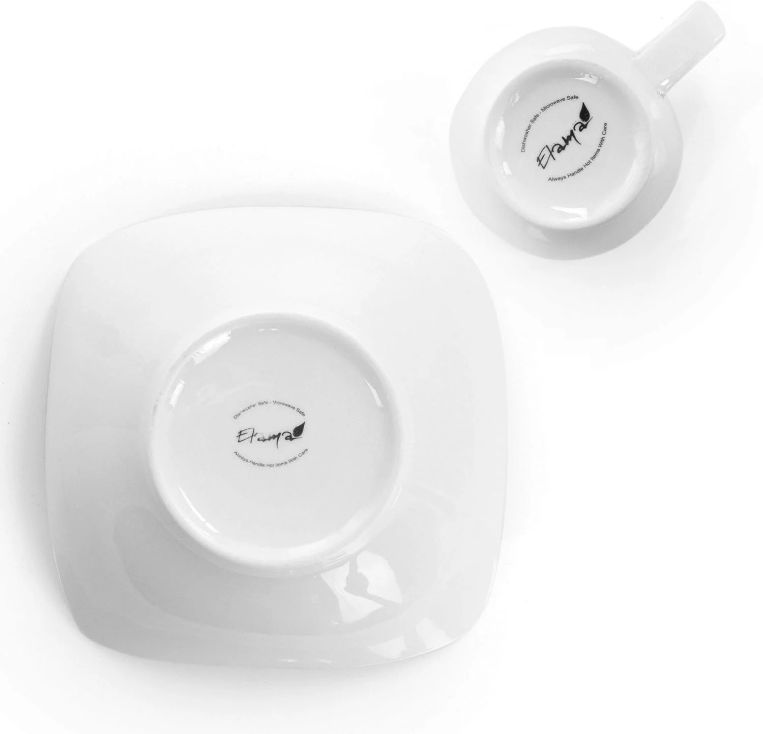 سرویس ظروف غذاخوری 16 پارچه الیما مدل فاین دیش براق، مناسب برای چهار نفر، چینی، سفید-مربع 1 سرویس ظروف غذاخوری 16 پارچه الیما مدل فاین دیش براق، مناسب برای چهار نفر، چینی، سفید-مربع 1