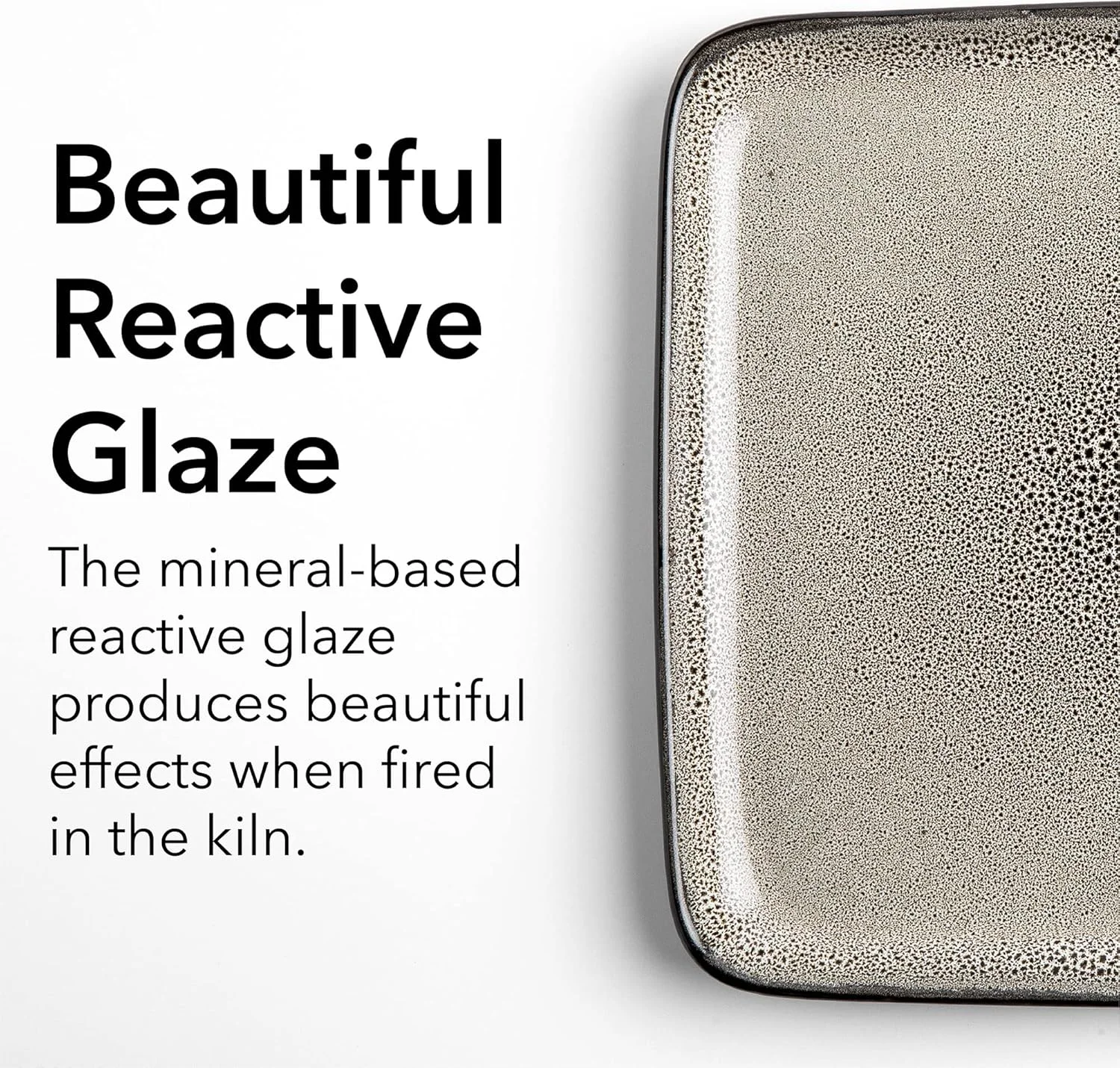 سرویس غذاخوری 16 پارچه آرورا فلاکار مربعی از جنس سنگ، مناسب برای 4 نفر، شامل بشقاب غذاخوری، بشقاب پیش دستی، کاسه غلات و لیوان - لعاب واکنش گرا خاکستری سرویس غذاخوری 16 پارچه آرورا فلاکار مربعی از جنس سنگ، مناسب برای 4 نفر، شامل بشقاب غذاخوری، بشقاب پیش دستی، کاسه غلات و لیوان - لعاب واکنش گرا خاکستری