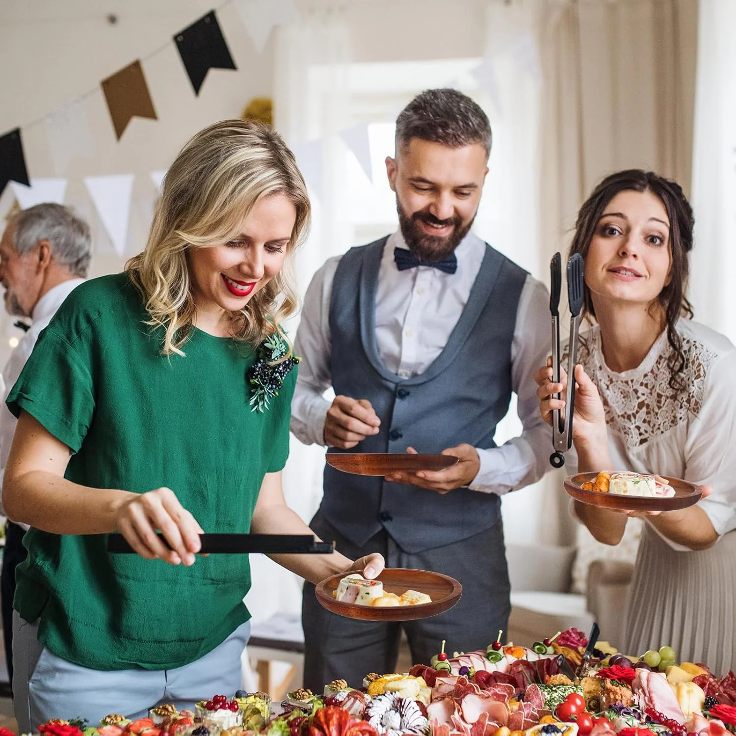 Gejoy ست 20 عددی بشقاب شام چوبی اقاقیا، بشقاب های گرد چوبی 6 اینچی، سینی سرو سبک وزن، ظروف غذاخوری طبیعی نشکن برای استیک، اسنک، دسر، کیک (ارتفاع 1.5 سانتی متر) Gejoy ست 20 عددی بشقاب شام چوبی اقاقیا، بشقاب های گرد چوبی 6 اینچی، سینی سرو سبک وزن، ظروف غذاخوری طبیعی نشکن برای استیک، اسنک، دسر، کیک (ارتفاع 1.5 سانتی متر)