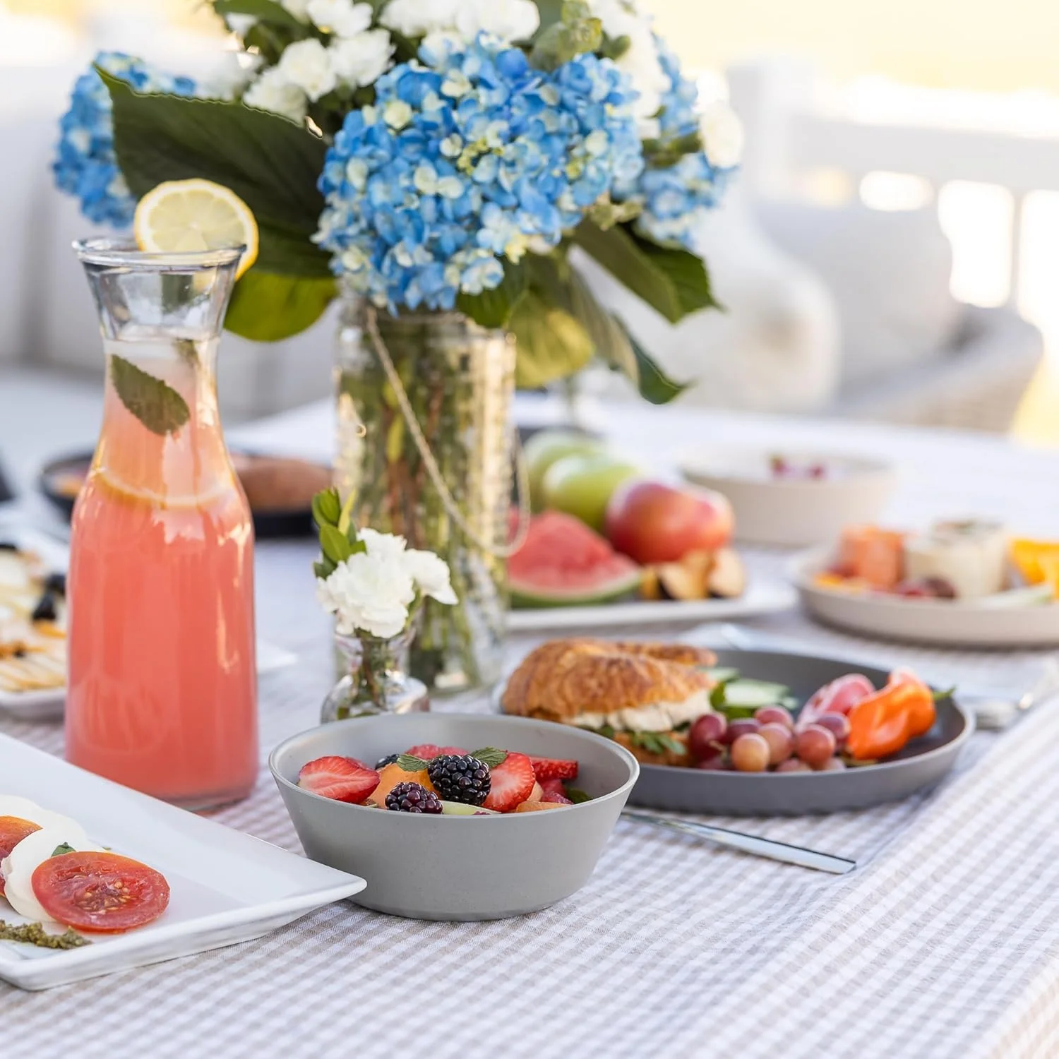 ست ظروف گندم Grow Forward شامل بشقاب و کاسه - ست 8 تکه ظروف گندمی - نشکن و قابل استفاده مجدد، مناسب مایکروویو، مناسب برای فضای باز، ظروف کمپینگ و مسافرتی - Moonlight ست ظروف گندم Grow Forward شامل بشقاب و کاسه - ست 8 تکه ظروف گندمی - نشکن و قابل استفاده مجدد، مناسب مایکروویو، مناسب برای فضای باز، ظروف کمپینگ و مسافرتی - Moonlight