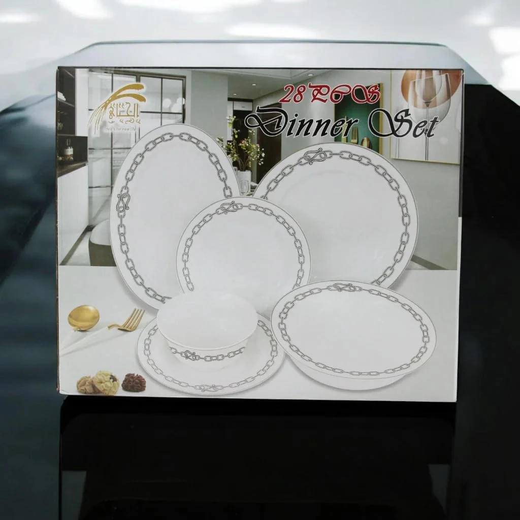 سرویس غذاخوری 28 پارچه اوپال الحبیب – بشقاب و کاسه های ممتاز و شیک | قابل استفاده در مایکروویو و ماشین ظرفشویی | ظروف مقاوم در برابر خراش برای استفاده روزمره و مناسبت های خاص (طرح B) سرویس غذاخوری 28 پارچه اوپال الحبیب – بشقاب و کاسه های ممتاز و شیک | قابل استفاده در مایکروویو و ماشین ظرفشویی | ظروف مقاوم در برابر خراش برای استفاده روزمره و مناسبت های خاص (طرح B)