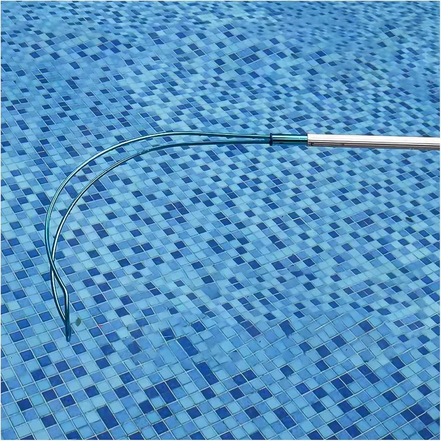 میله نجات استخر با قلاب ایمنی، میله نجات استخر / تجهیزات نجات اضطراری آلومینیومی، با میله تلسکوپی 1/2/3/3.6 متری (3.6 متر)