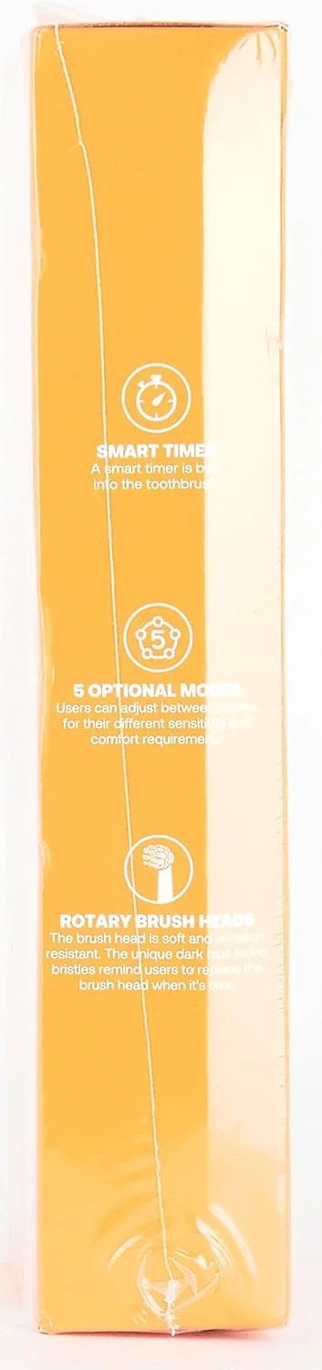 مسواک برقی چرخشی Bitvae R2 برای بزرگسالان با 8 سری مسواک، کیف مسافرتی، 5 حالت مسواک برقی قابل شارژ با سنسور فشار، 3 ساعت شارژ سریع برای 30 روز، مشکی مسواک برقی چرخشی Bitvae R2 برای بزرگسالان با 8 سری مسواک، کیف مسافرتی، 5 حالت مسواک برقی قابل شارژ با سنسور فشار، 3 ساعت شارژ سریع برای 30 روز، مشکی