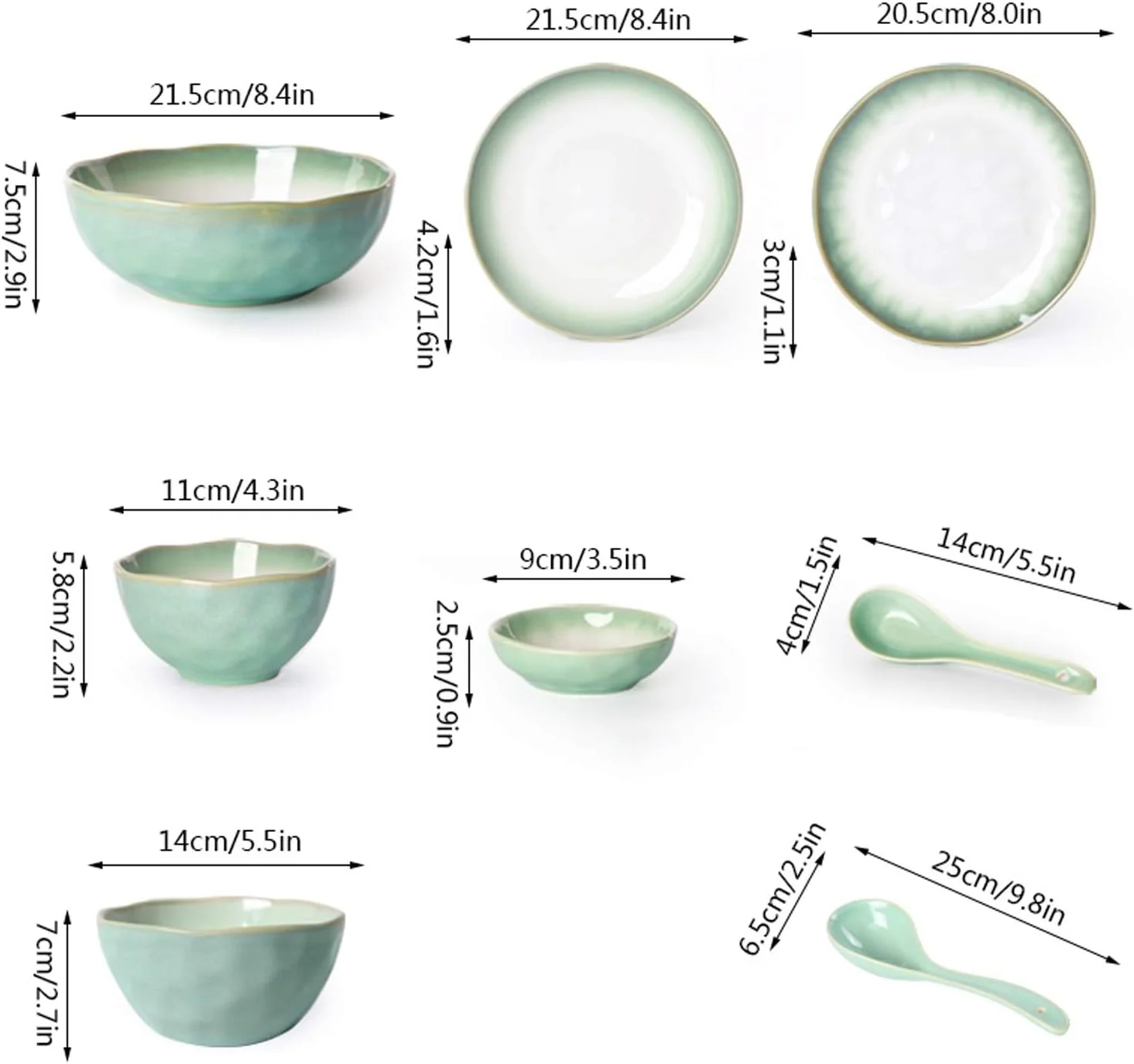 ست ظروف غذاخوری آشپزخانه شامل بشقاب، کاسه، مناسب برای 10 نفر، ظروف بادوام سرامیکی، ست بشقاب و کاسه گرد مناسب برای استفاده خانگی ست ظروف غذاخوری آشپزخانه شامل بشقاب، کاسه، مناسب برای 10 نفر، ظروف بادوام سرامیکی، ست بشقاب و کاسه گرد مناسب برای استفاده خانگی