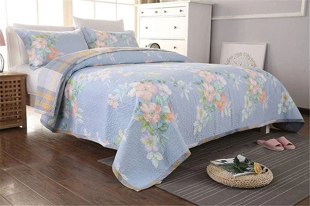 روتختی لحافی دو رو طرح نوردیک پاستورال، پتوی تخت، لحاف سبک، رو تختی 230x245 سانتی متر به همراه 2 روبالشی، صورتی، 200x230 سانتی متر، سبز-230x245 سانتی متر روتختی لحافی دو رو طرح نوردیک پاستورال، پتوی تخت، لحاف سبک، رو تختی 230x245 سانتی متر به همراه 2 روبالشی، صورتی، 200x230 سانتی متر، سبز-230x245 سانتی متر