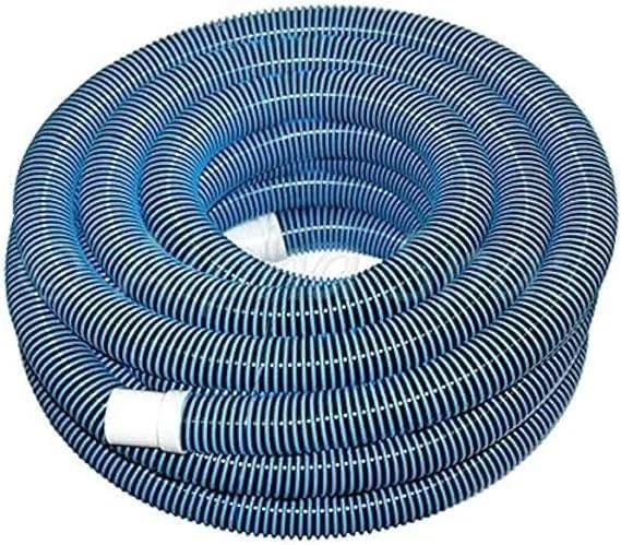 Vacuum Hose for Swimming Pool | ASV 1012 | Length 12 M | Diameter 38 mm | Auto Floating | Highly Flexible | Suciton Hose | Pool Vacumm Hose | Spiral Wound Pool Cleaning Vacuum Hose