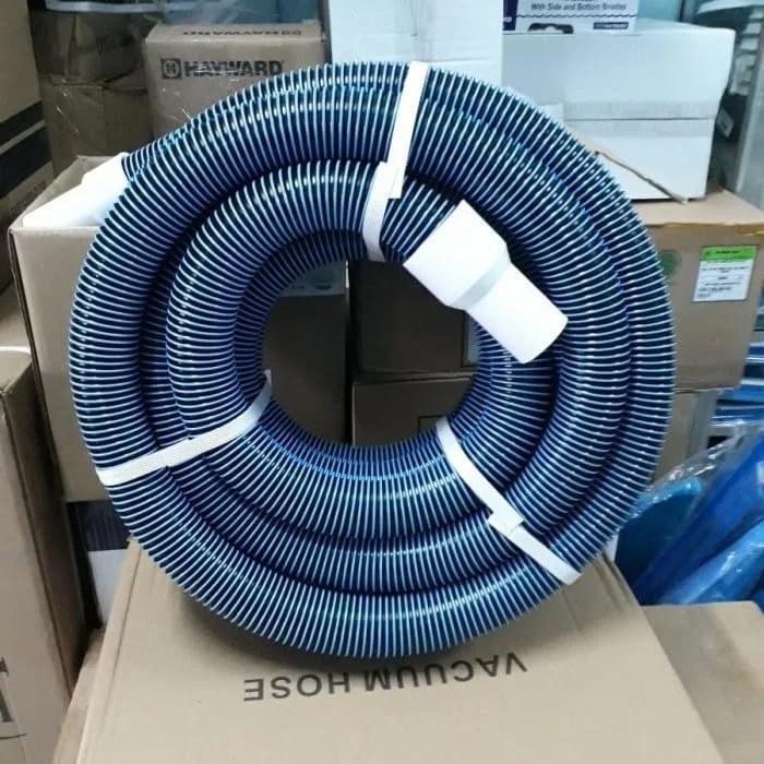 Vacuum Hose for Swimming Pool | ASV 1012 | Length 12 M | Diameter 38 mm | Auto Floating | Highly Flexible | Suciton Hose | Pool Vacumm Hose | Spiral Wound Pool Cleaning Vacuum Hose
