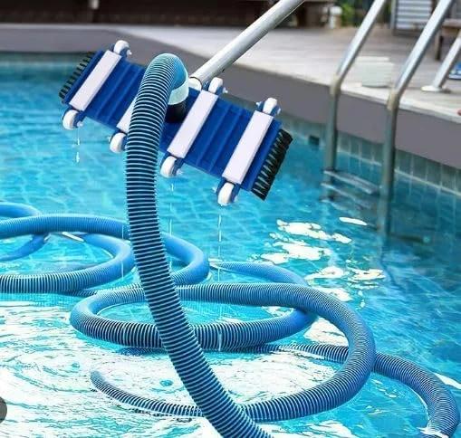 Vacuum Hose for Swimming Pool | ASV 1012 | Length 12 M | Diameter 38 mm | Auto Floating | Highly Flexible | Suciton Hose | Pool Vacumm Hose | Spiral Wound Pool Cleaning Vacuum Hose