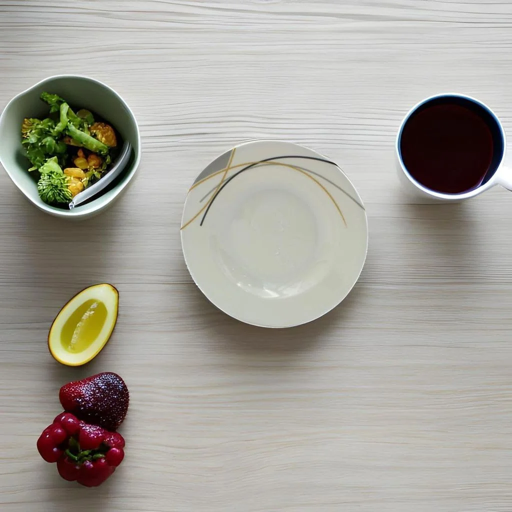 سرویس غذاخوری 20 پارچه ملامین طرح خط طلایی Melrich، ست بشقاب های بادوام، قابل شستشو در ماشین ظرفشویی، قوی و مقاوم سرویس غذاخوری 20 پارچه ملامین طرح خط طلایی Melrich، ست بشقاب های بادوام، قابل شستشو در ماشین ظرفشویی، قوی و مقاوم