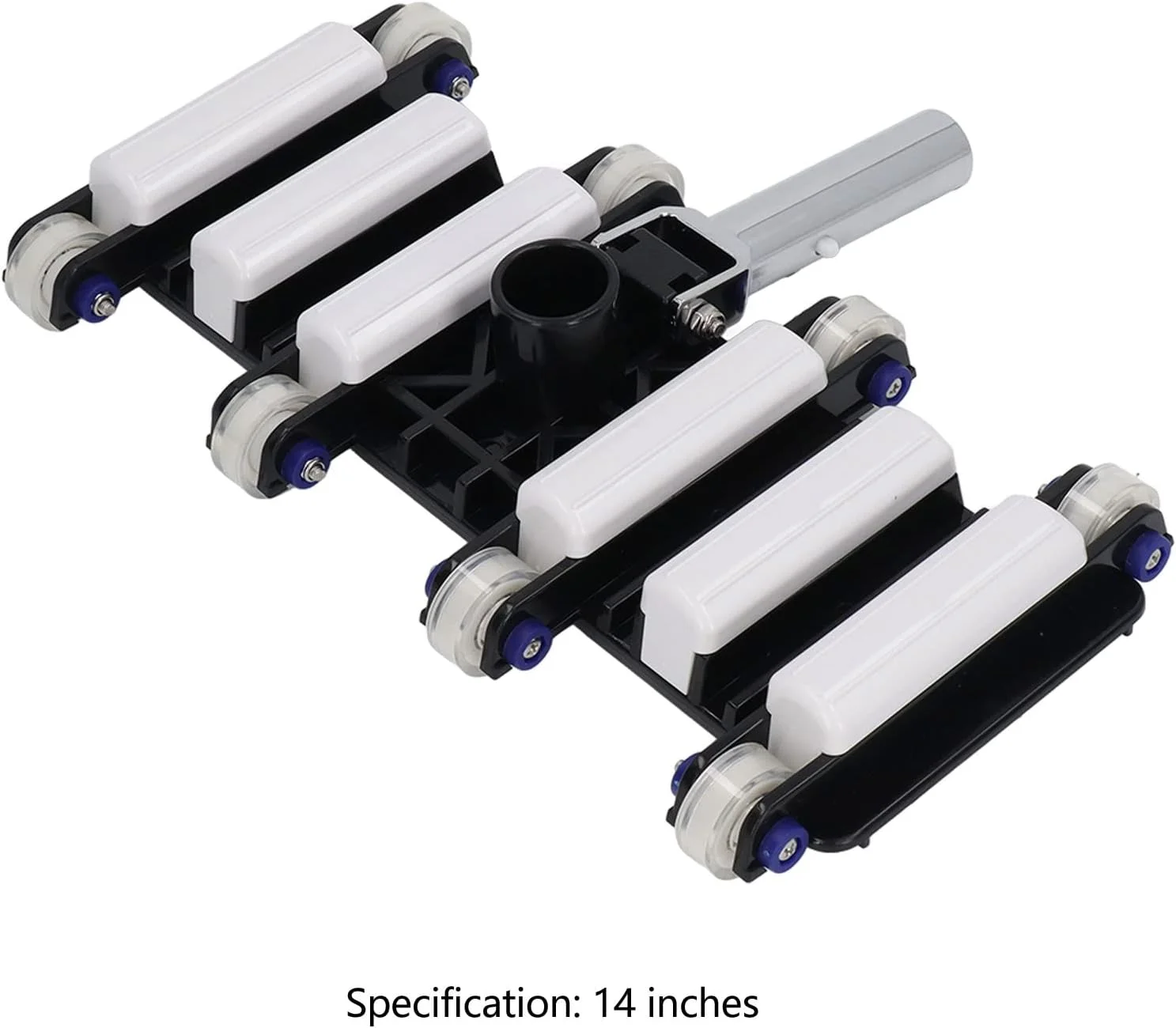 سر جاروبرقی استخری سنگین Vomeko 14 اینچی، سر مکش دستی تمیز کننده استخر، سر جاروبرقی استخری پلاستیکی، برای پارک آبی استخر شنا سر جاروبرقی استخری سنگین Vomeko 14 اینچی، سر مکش دستی تمیز کننده استخر، سر جاروبرقی استخری پلاستیکی، برای پارک آبی استخر شنا