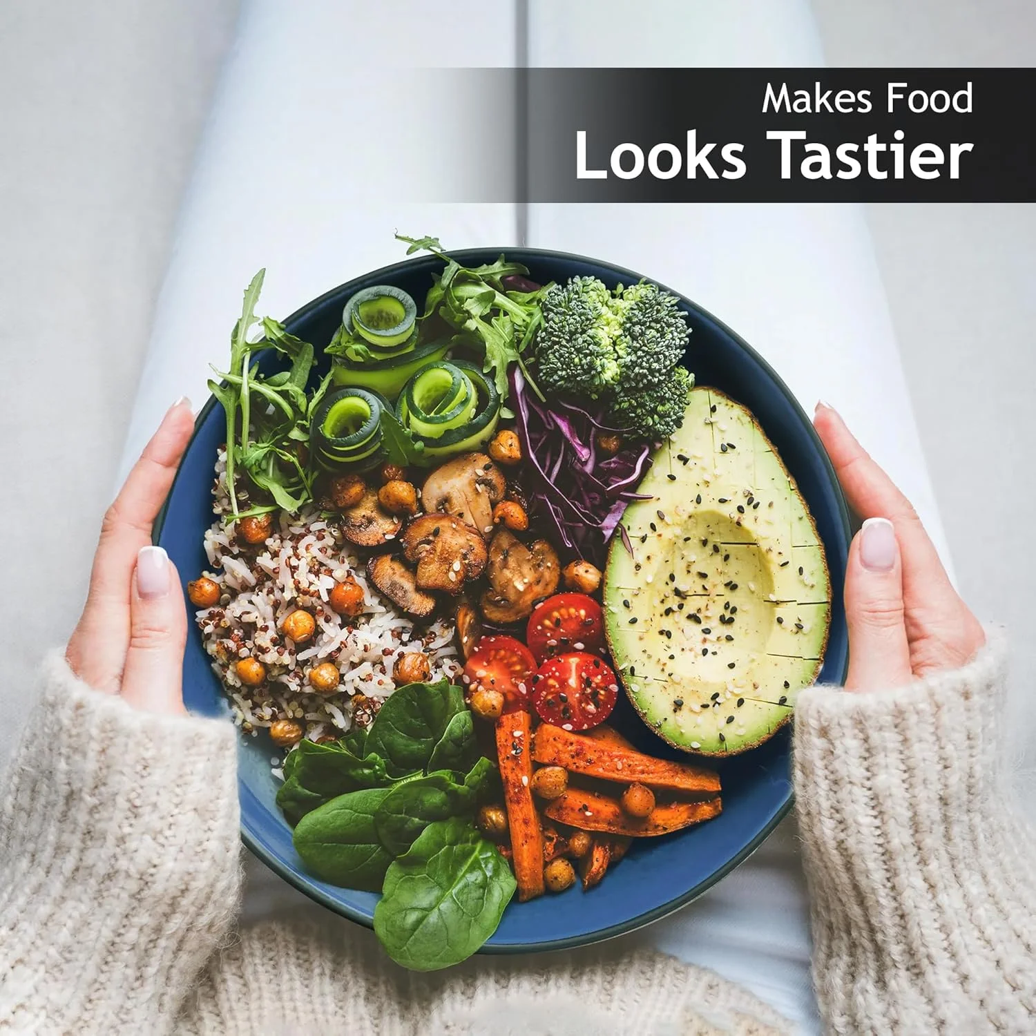 MIAMIO - ست 6 تایی بشقاب/بشقاب غذاخوری سرامیکی سنگی - مجموعه Le Papillon (آبی، 21 سانتی متر) MIAMIO - ست 6 تایی بشقاب/بشقاب غذاخوری سرامیکی سنگی - مجموعه Le Papillon (آبی، 21 سانتی متر)