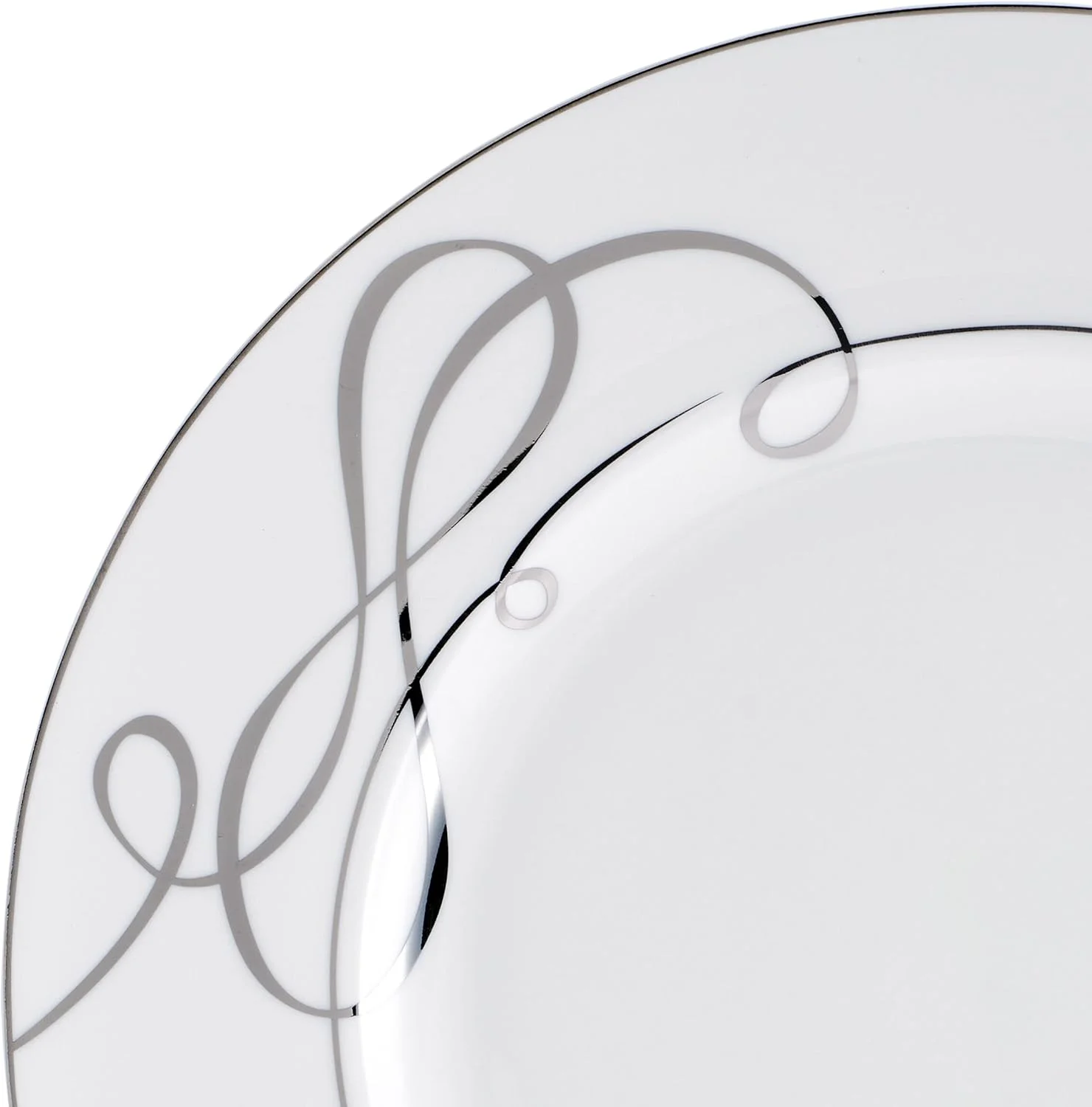 سرویس غذاخوری 24 پارچه میکاسا مدل Love Story با نوار پلاتینی، مناسب برای 8 نفر سرویس غذاخوری 24 پارچه میکاسا مدل Love Story با نوار پلاتینی، مناسب برای 8 نفر