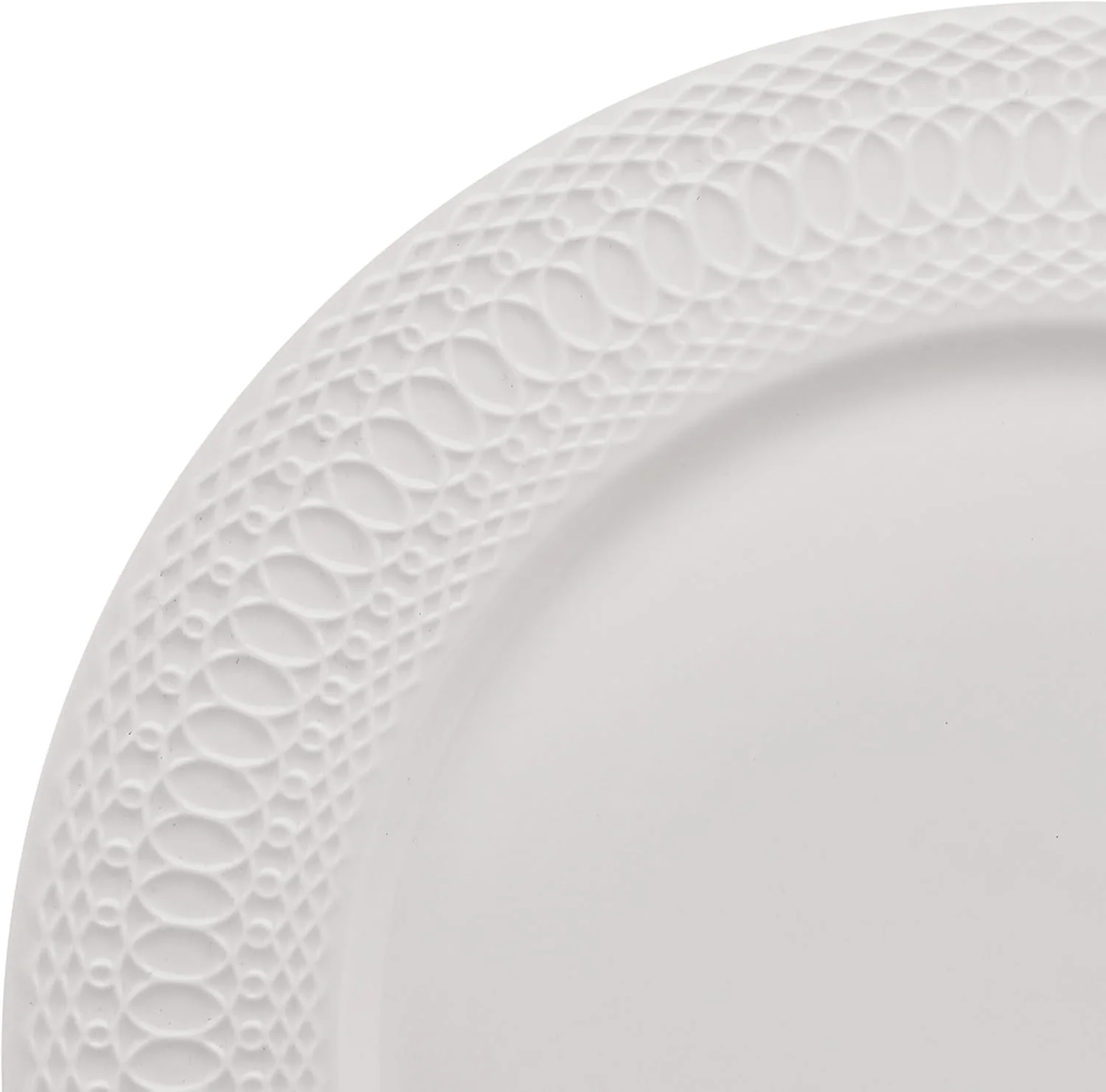 سرویس غذاخوری 40 پارچه چینی استخوانی میکاسا لوی، بشقاب و کاسه های برجسته، مقاوم در برابر لب پر شدن، سبک وزن، شیک و بادوام، مناسب برای 8 نفر، سفید سرویس غذاخوری 40 پارچه چینی استخوانی میکاسا لوی، بشقاب و کاسه های برجسته، مقاوم در برابر لب پر شدن، سبک وزن، شیک و بادوام، مناسب برای 8 نفر، سفید