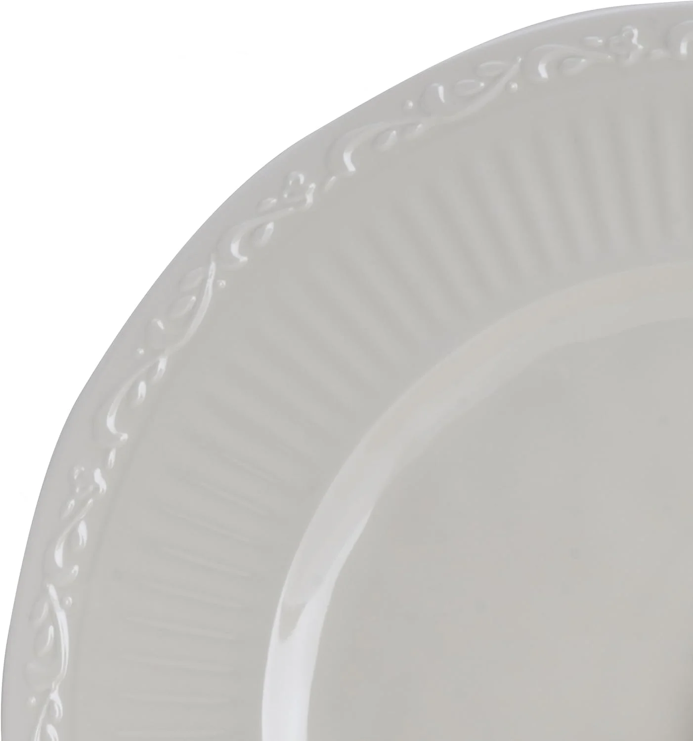 سرویس ظروف غذاخوری 12 پارچه ملامین طرح Italian Countryside میکاسا، مناسب فضای باز، کرم، مناسب برای 4 نفر سرویس ظروف غذاخوری 12 پارچه ملامین طرح Italian Countryside میکاسا، مناسب فضای باز، کرم، مناسب برای 4 نفر