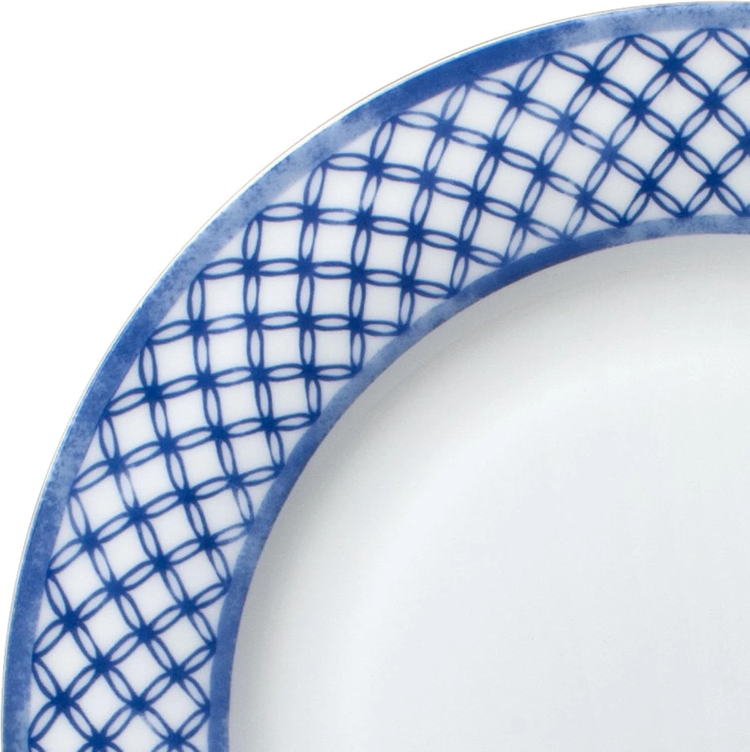 سرویس غذاخوری 16 پارچه مقاوم در برابر لب پر شدن میکاسا مدل Kiley، مناسب برای 4 نفر، آبی و سفید سرویس غذاخوری 16 پارچه مقاوم در برابر لب پر شدن میکاسا مدل Kiley، مناسب برای 4 نفر، آبی و سفید