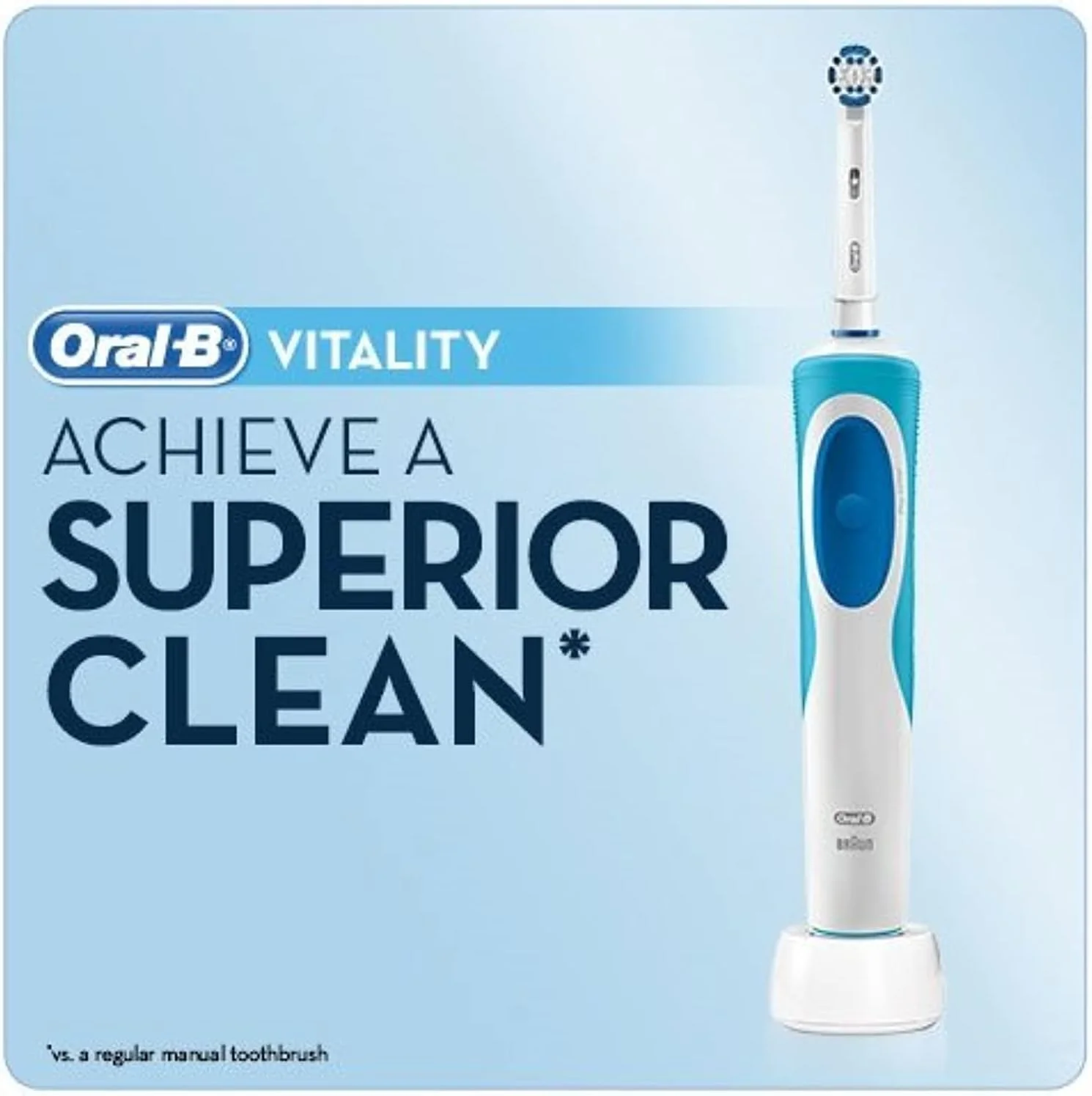 مسواک برقی اورال بی مدل Vitality Precision Clean D12.513 براون