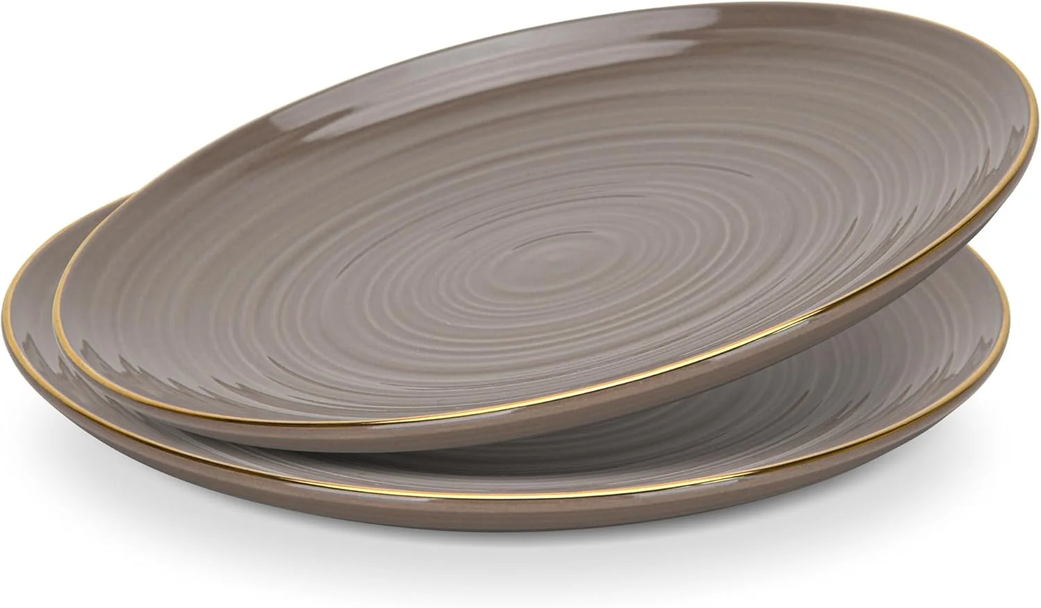 بشقاب شام خوری دو عددی فیسمن 21 سانتی متر، بشقاب گرد چینی سری Firmina | ست ظروف غذاخوری لبه طلایی زیبا | بشقاب های با روکش براق صاف | بدون سرب و ایمن برای مواد غذایی (قهوه ای) بشقاب شام خوری دو عددی فیسمن 21 سانتی متر، بشقاب گرد چینی سری Firmina | ست ظروف غذاخوری لبه طلایی زیبا | بشقاب های با روکش براق صاف | بدون سرب و ایمن برای مواد غذایی (قهوه ای)