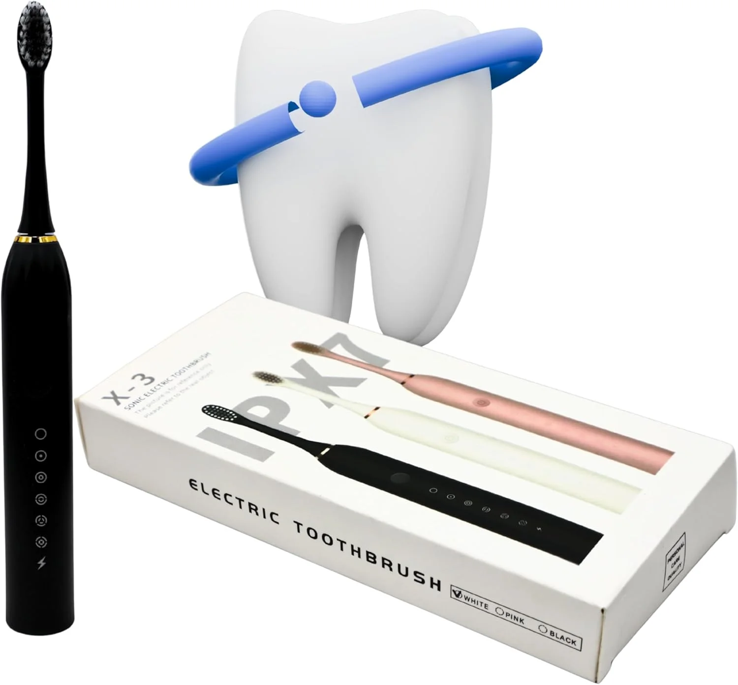 مسواک برقی هوشمند (مشکی)