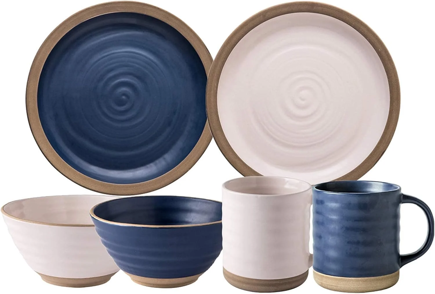 سرویس غذاخوری، سرویس ظروف چینی، ست ترکیبی 20 تکه ظروف سرامیکی دو رنگ مناسب هدیه عروسی | 6 کاسه غلات و 8 بشقاب استیک به همراه 6 ماگ سرویس غذاخوری، سرویس ظروف چینی، ست ترکیبی 20 تکه ظروف سرامیکی دو رنگ مناسب هدیه عروسی | 6 کاسه غلات و 8 بشقاب استیک به همراه 6 ماگ