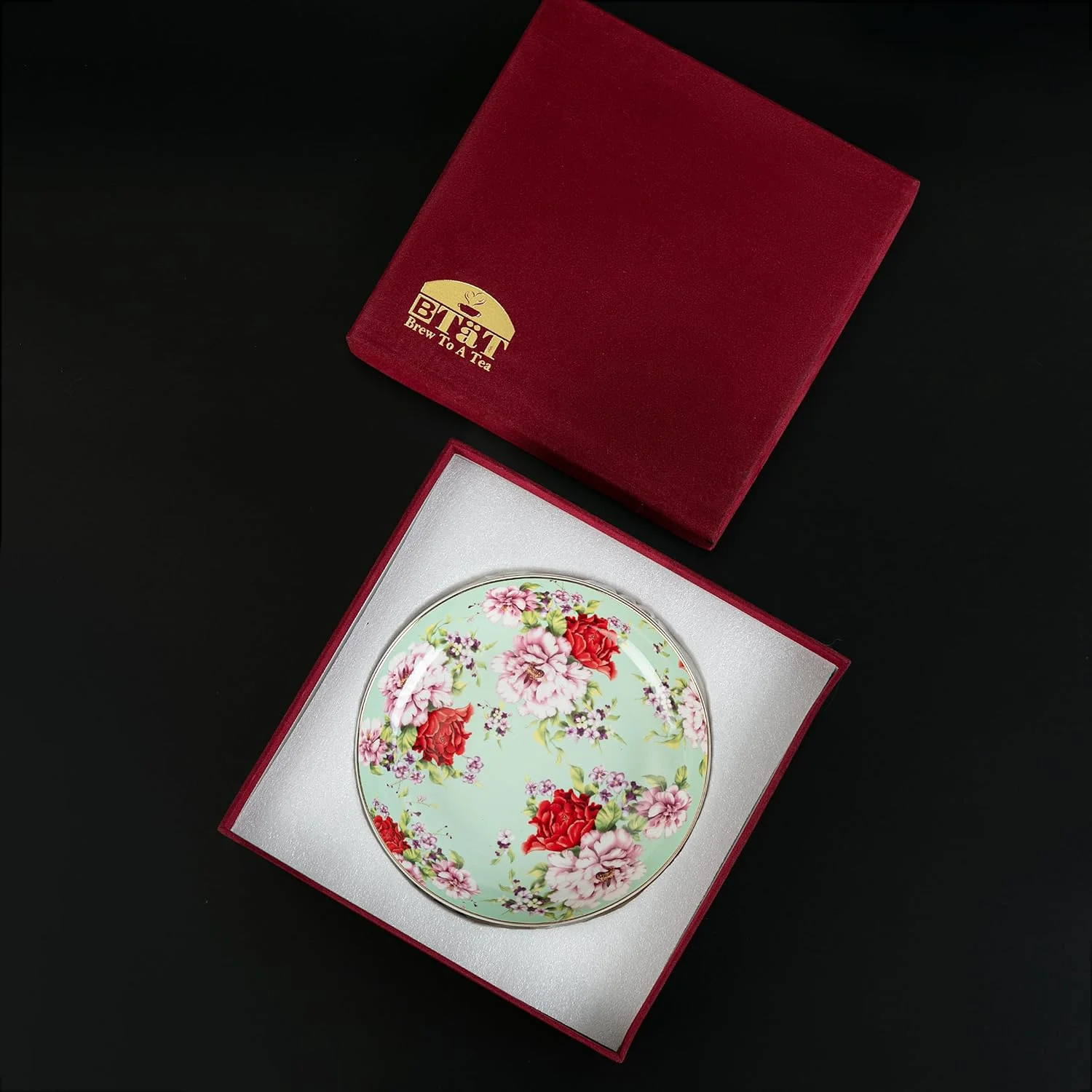 BTaT- بشقاب های گلدار چینی با جعبه هدیه، 8 اینچی، ست 6 عددی، بشقاب های گود، بشقاب های دسر سلطنتی، بشقاب های پیش غذا، بشقاب های گلدار، بشقاب های سالاد، ست بشقاب های کوچک، ظروف کوچک، هدیه ولنتاین BTaT- بشقاب های گلدار چینی با جعبه هدیه، 8 اینچی، ست 6 عددی، بشقاب های گود، بشقاب های دسر سلطنتی، بشقاب های پیش غذا، بشقاب های گلدار، بشقاب های سالاد، ست بشقاب های کوچک، ظروف کوچک، هدیه ولنتاین