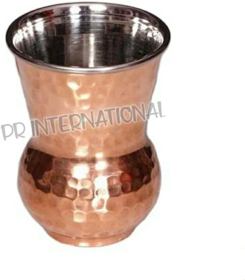 PR INTERNATIONAL سرویس ظروف مسی سنتی شامل بشقاب تالی، کاسه، چنگال، قاشق شیشه ای و قاشق سرو، قطر 13 اینچ، ست تالی ظروف مسی استیل ضد زنگ PR INTERNATIONAL سرویس ظروف مسی سنتی شامل بشقاب تالی، کاسه، چنگال، قاشق شیشه ای و قاشق سرو، قطر 13 اینچ، ست تالی ظروف مسی استیل ضد زنگ