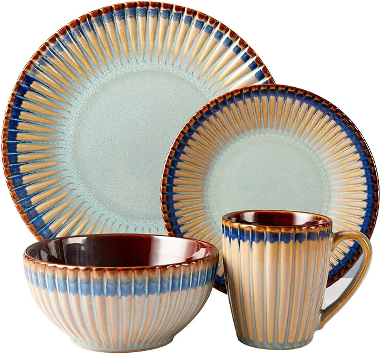 بشقاب شام قابل استفاده مجدد، ست ظروف غذاخوری آشپزخانه برجسته و شخصی سازی شده، ست بشقاب شام سرامیکی بادوام و خلاقانه