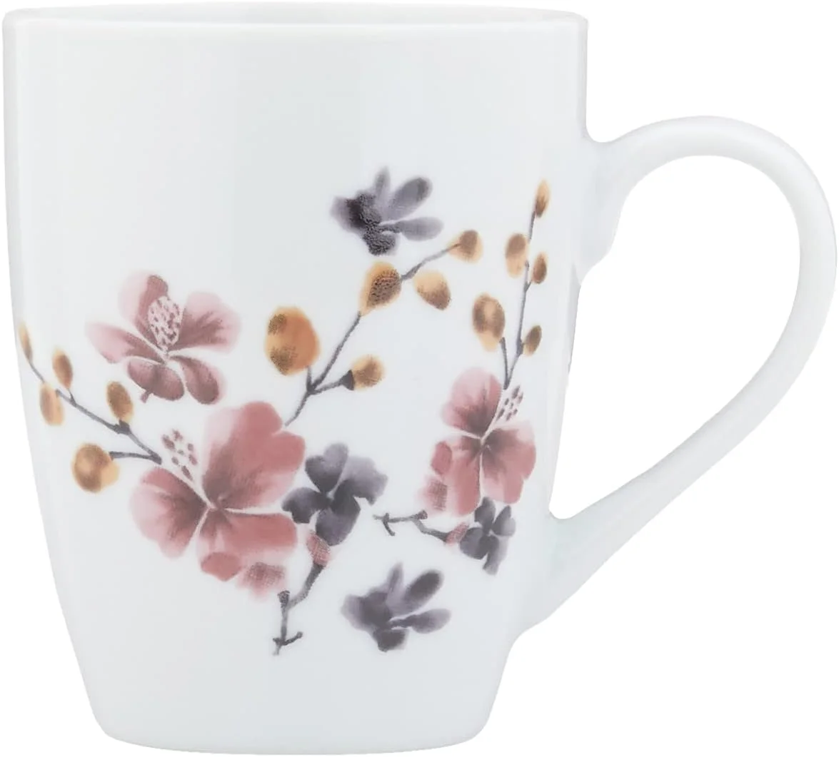 سرویس غذاخوری مدرن بلوم Safdie & Co. HK02323، چینی استخوانی، سفید سرویس غذاخوری مدرن بلوم Safdie & Co. HK02323، چینی استخوانی، سفید