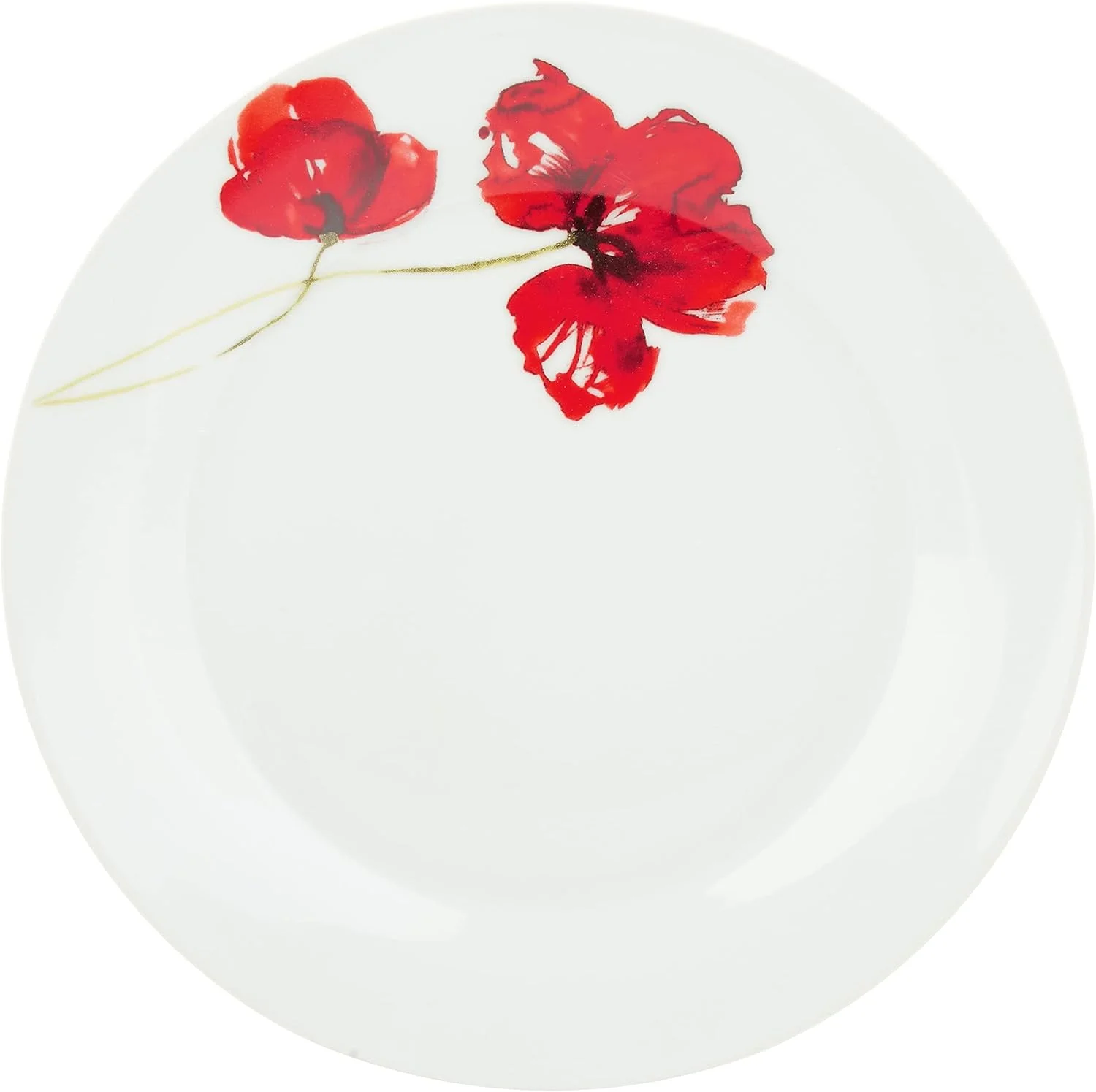 سرویس غذاخوری چینی استخوانی روبی پاپی Safdie & Co. HK01927 با لبه گرد، سفید سرویس غذاخوری چینی استخوانی روبی پاپی Safdie & Co. HK01927 با لبه گرد، سفید