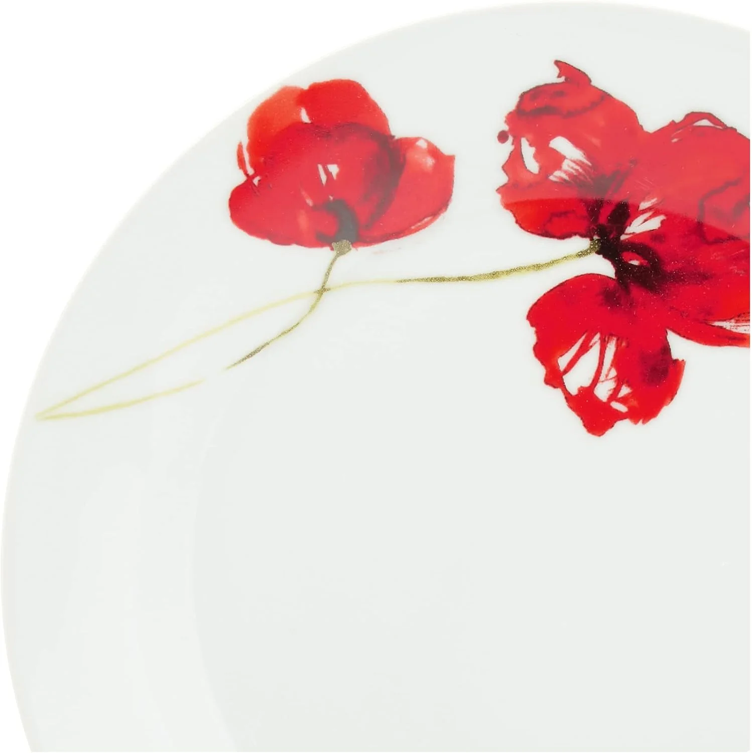 سرویس غذاخوری چینی استخوانی روبی پاپی Safdie & Co. HK01927 با لبه گرد، سفید سرویس غذاخوری چینی استخوانی روبی پاپی Safdie & Co. HK01927 با لبه گرد، سفید