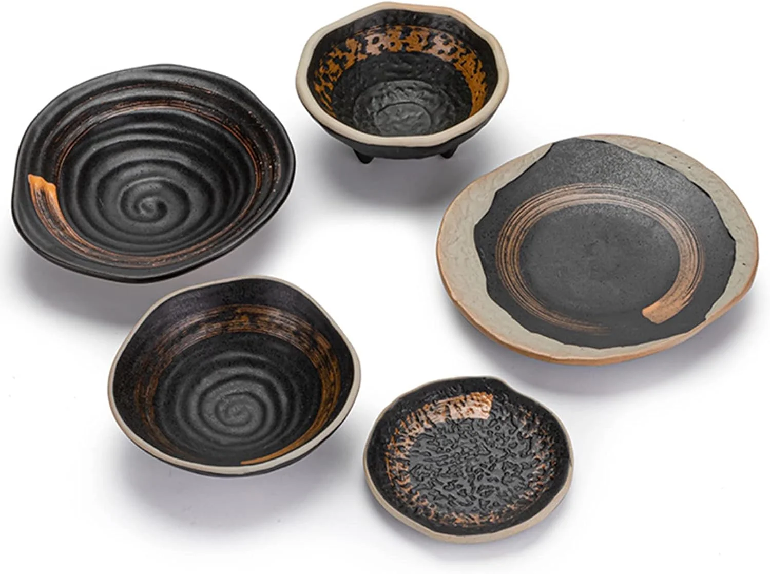 ست ظروف غذاخوری گرد سنگی، 20 پارچه، ست ظروف غذاخوری سنگی، ست ظروف آشپزخانه چینی، ظروف غذاخوری با بشقاب سوشی/بشقاب دسر/بشقاب مزه ست ظروف غذاخوری گرد سنگی، 20 پارچه، ست ظروف غذاخوری سنگی، ست ظروف آشپزخانه چینی، ظروف غذاخوری با بشقاب سوشی/بشقاب دسر/بشقاب مزه