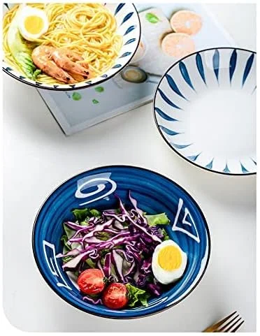 ست ظروف غذاخوری سنگی، ست ظروف شام سرامیکی، ست ظروف غذاخوری، ست کاسه و بشقاب چینی 18 تکه، ست ترکیبی ظروف غذاخوری بشقاب/کاسه/قاشق