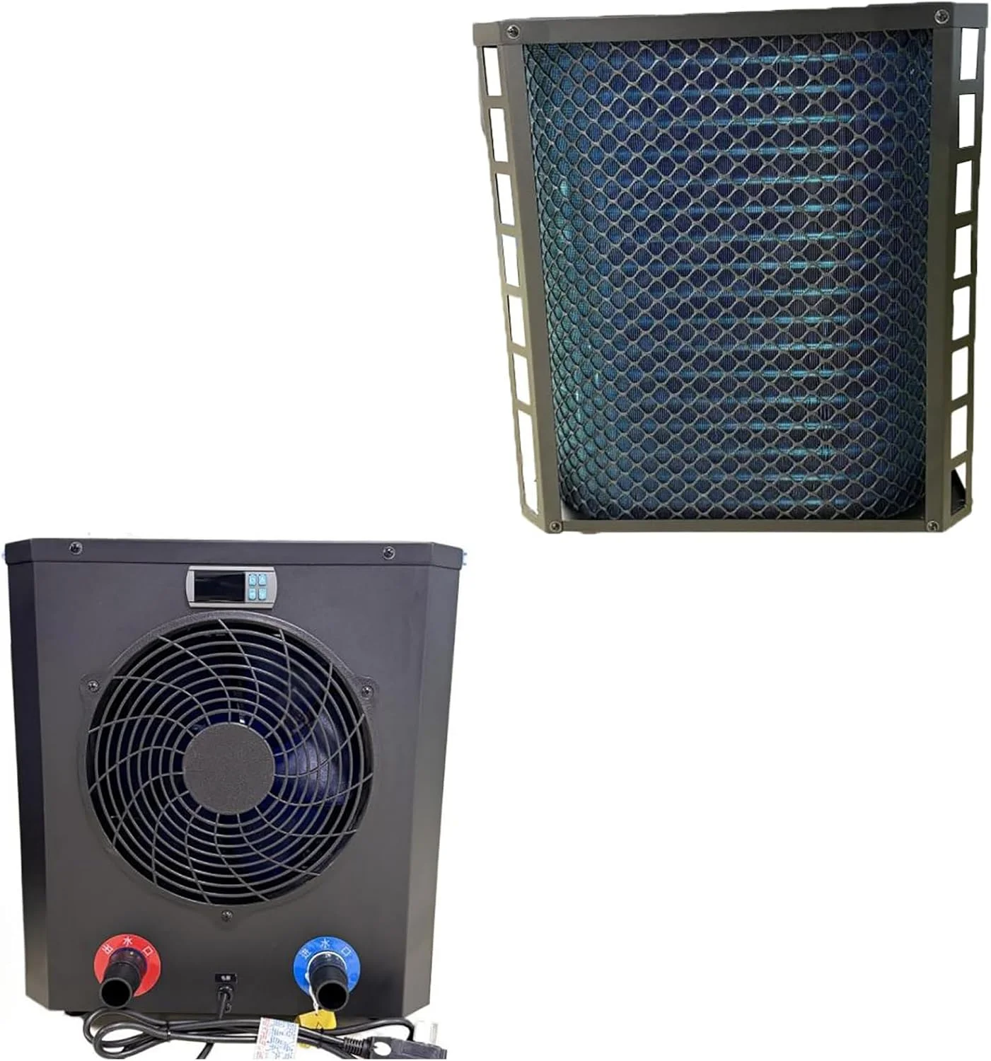 گرمکن استخر شنا، پمپ حرارتی استخر شنا، کنترل از طریق Wi-Fi، ترموستات استخر شنا، مناسب برای استخرهای شنای 0-18 متر مکعب