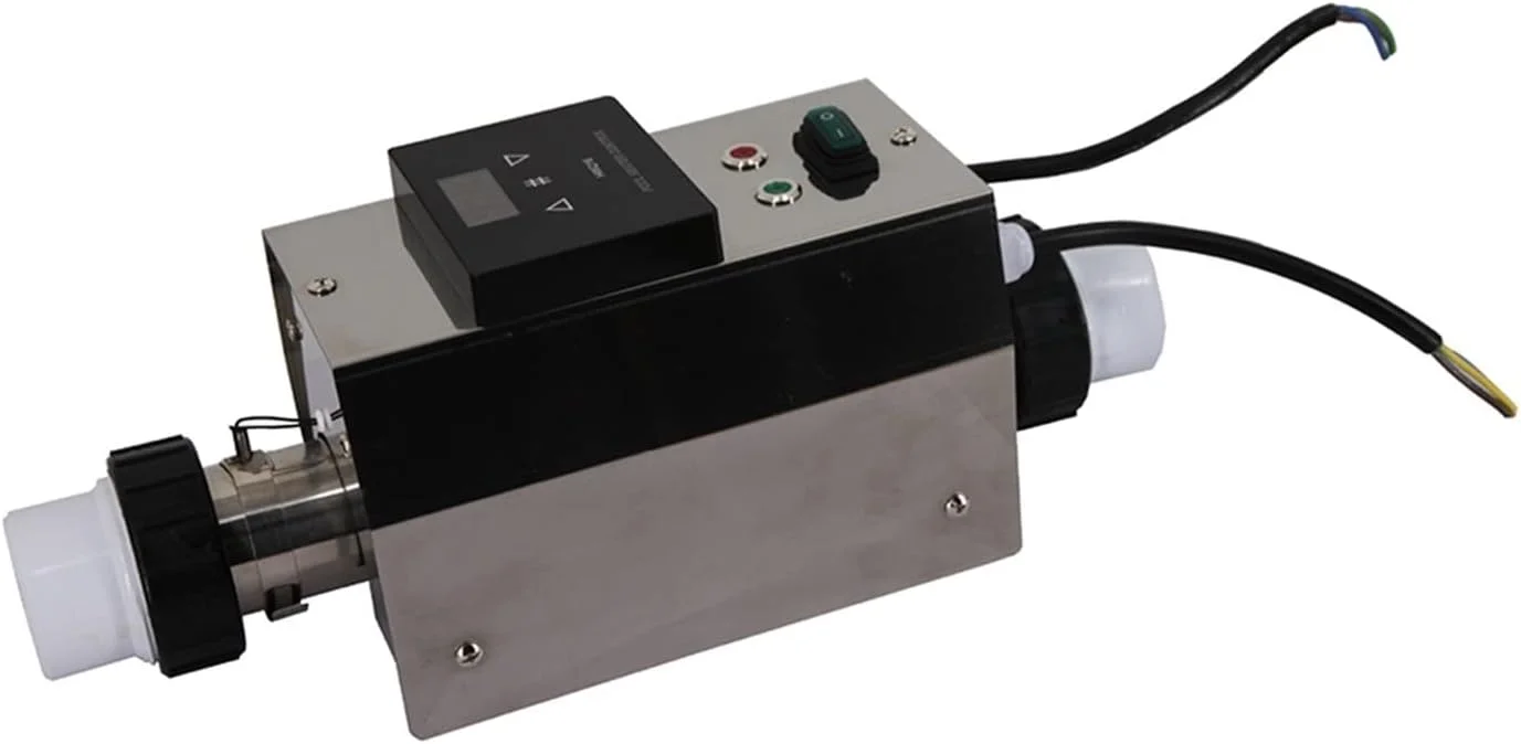 گرمکن استخر و جکوزی 3 کیلووات، گرمایش برقی استخر، جکوزی و اسپا، ترموستات گرمکن وان حمام، لوازم جانبی استخر