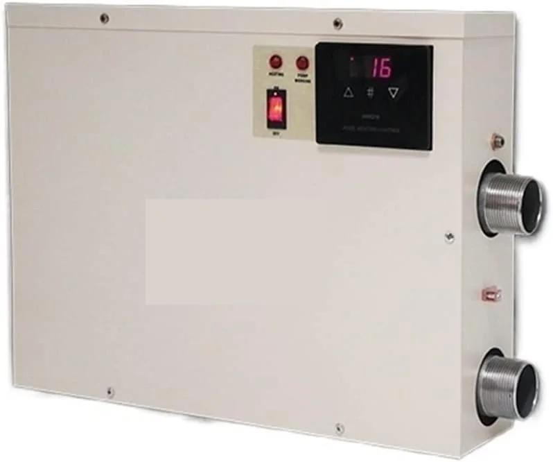 گرمکن استخر و جکوزی 11 کیلووات، ترموستات گرمایش استخر، بخاری برقی برای گرم کردن آب جکوزی، آبگرمکن و ماساژ اسپا گرمکن استخر و جکوزی 11 کیلووات، ترموستات گرمایش استخر، بخاری برقی برای گرم کردن آب جکوزی، آبگرمکن و ماساژ اسپا