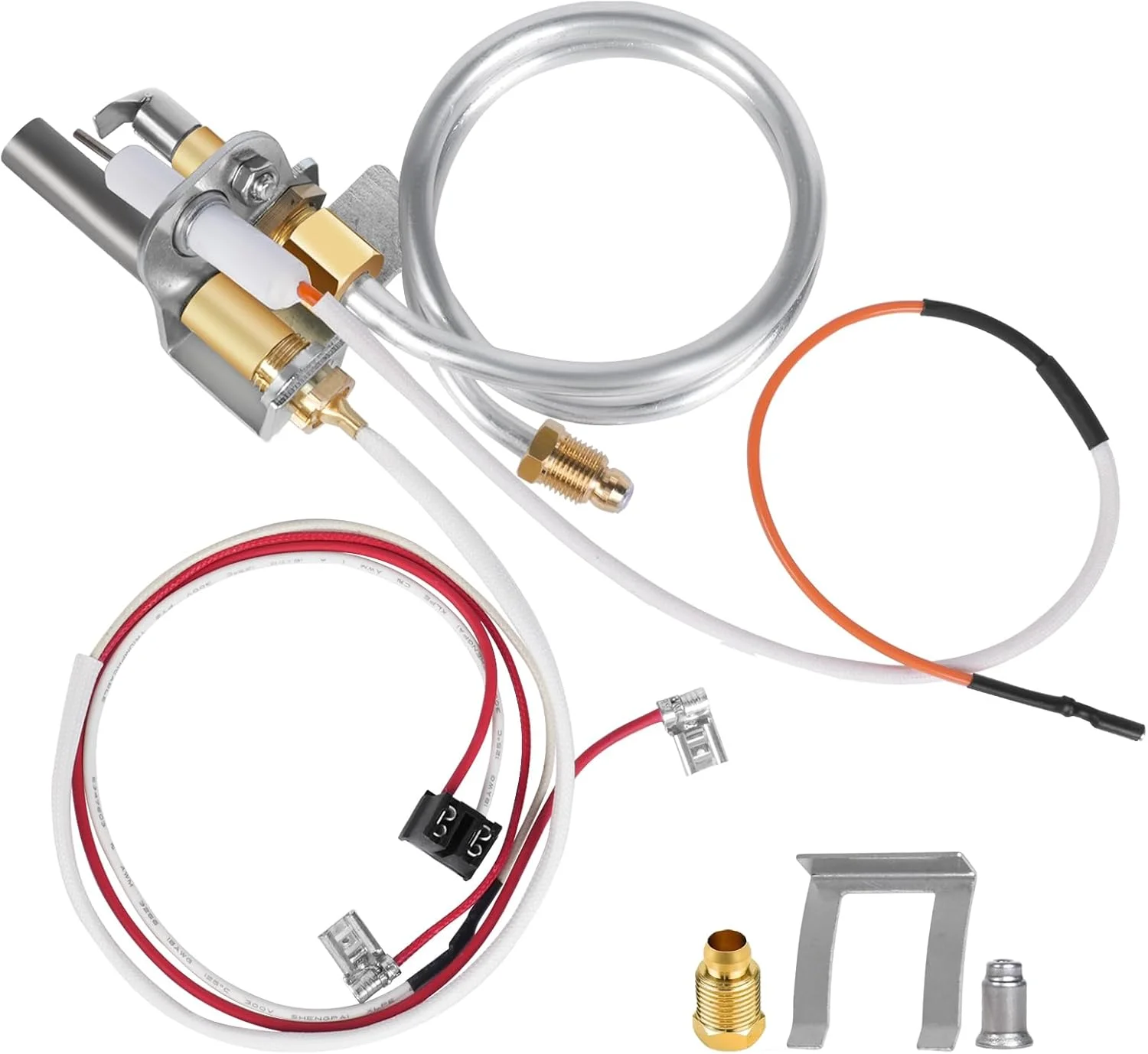 کیت جایگزینی ترموکوپل پیلوت و گاز ارتقا یافته 100112330 9007876 9007877 برای آبگرمکن، سازگار با سری Whirlpool 300/301، A.O. Smith، Reliance، American، State، Kenmore کیت جایگزینی ترموکوپل پیلوت و گاز ارتقا یافته 100112330 9007876 9007877 برای آبگرمکن، سازگار با سری Whirlpool 300/301، A.O. Smith، Reliance، American، State، Kenmore