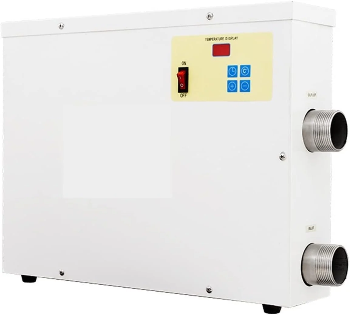 گرمکن استخر و جکوزی 5.5 کیلووات - 15 کیلووات، گرمکن برقی استخر با دمای ثابت، استخر شنا، دمای قابل تنظیم اسپا، وان حمام و جکوزی (PHS-11) گرمکن استخر و جکوزی 5.5 کیلووات - 15 کیلووات، گرمکن برقی استخر با دمای ثابت، استخر شنا، دمای قابل تنظیم اسپا، وان حمام و جکوزی (PHS-11)