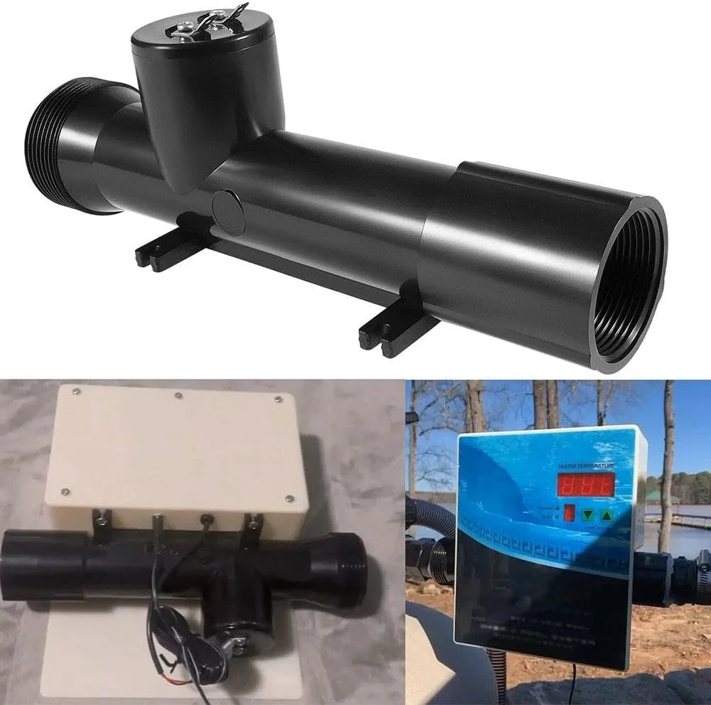 محفظه یونیزه کننده استخر شنا 4CH4002-R - محفظه جایگزین یونیزه کننده استخر برای سیستم تصفیه هیبریدی استخر، کارتریج های مناسب برای استخر روکار، وان آب گرم/اسپا، استخر توکار، وان حمام