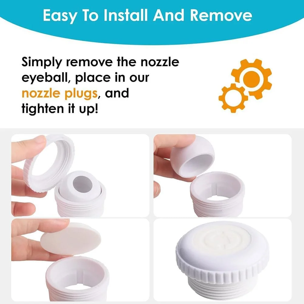 پوشش فواره استخر شنا، پوشش نازل جت، درپوش های آب بندی زمستانی استخر برای نازل چشمی Hayward SP1419D