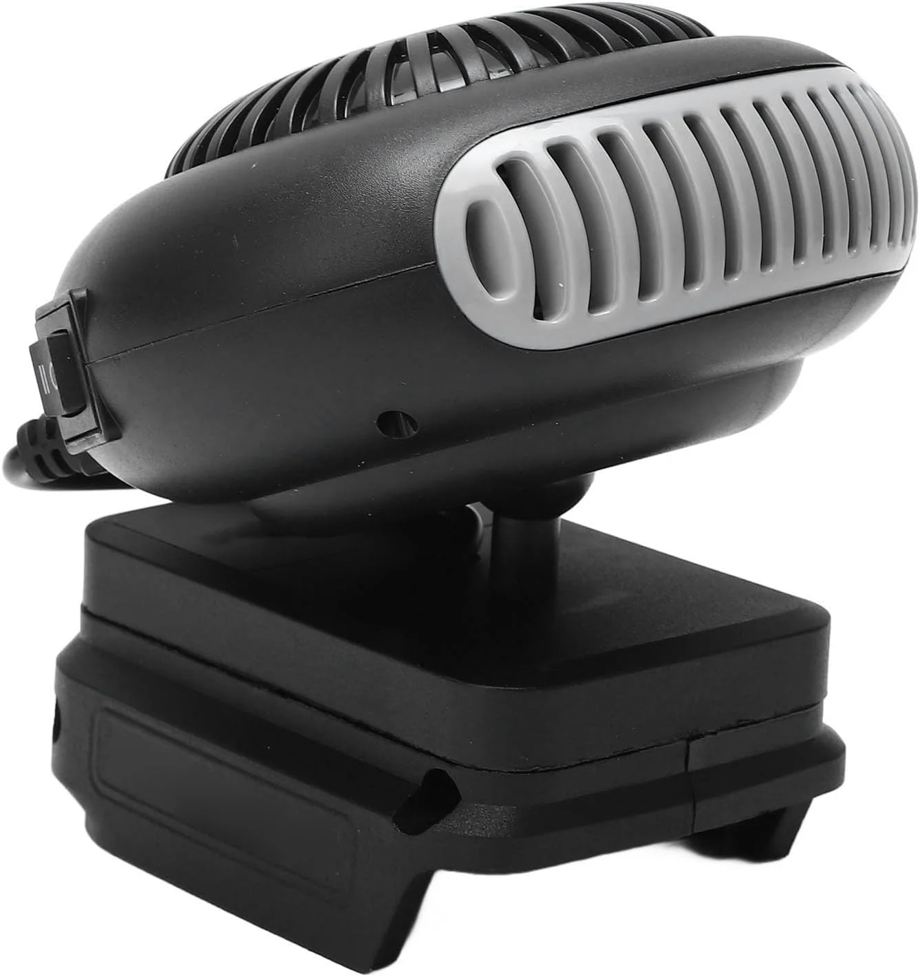 بخاری کوچک، فن خروجی بالا، بخاری برقی با باتری دو سرعته، بخاری رومیزی کوچک قابل حمل برای استفاده در منزل، اتاق خواب، دفتر کار و فضای داخلی