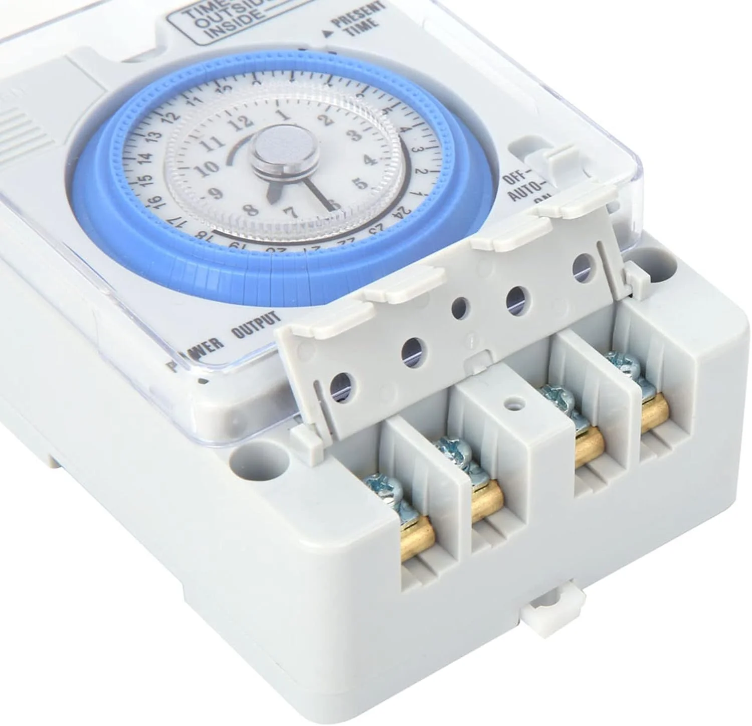 تایمر مکانیکی Elprico، AC220V 10A، 15 دقیقه، 24 ساعت، رله تایمر دستی/اتوماتیک برای روشنایی و تجهیزات