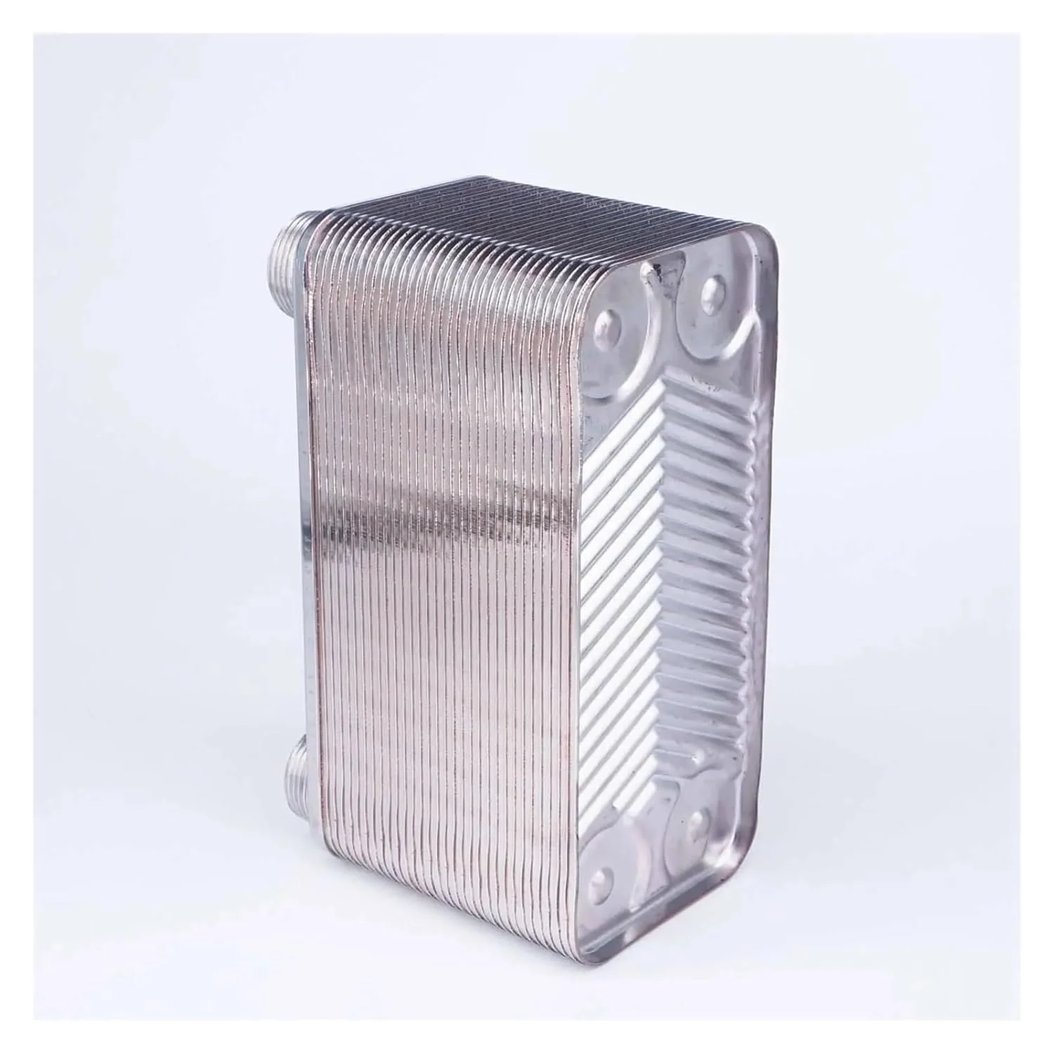 مبدل حرارتی، مبدل حرارتی 50 صفحه ای خنک کننده گیاه آبجو SUS 304 فولاد ضد زنگ برای خنک کردن آبجو برای گرمایش از کف، گرمایش آب