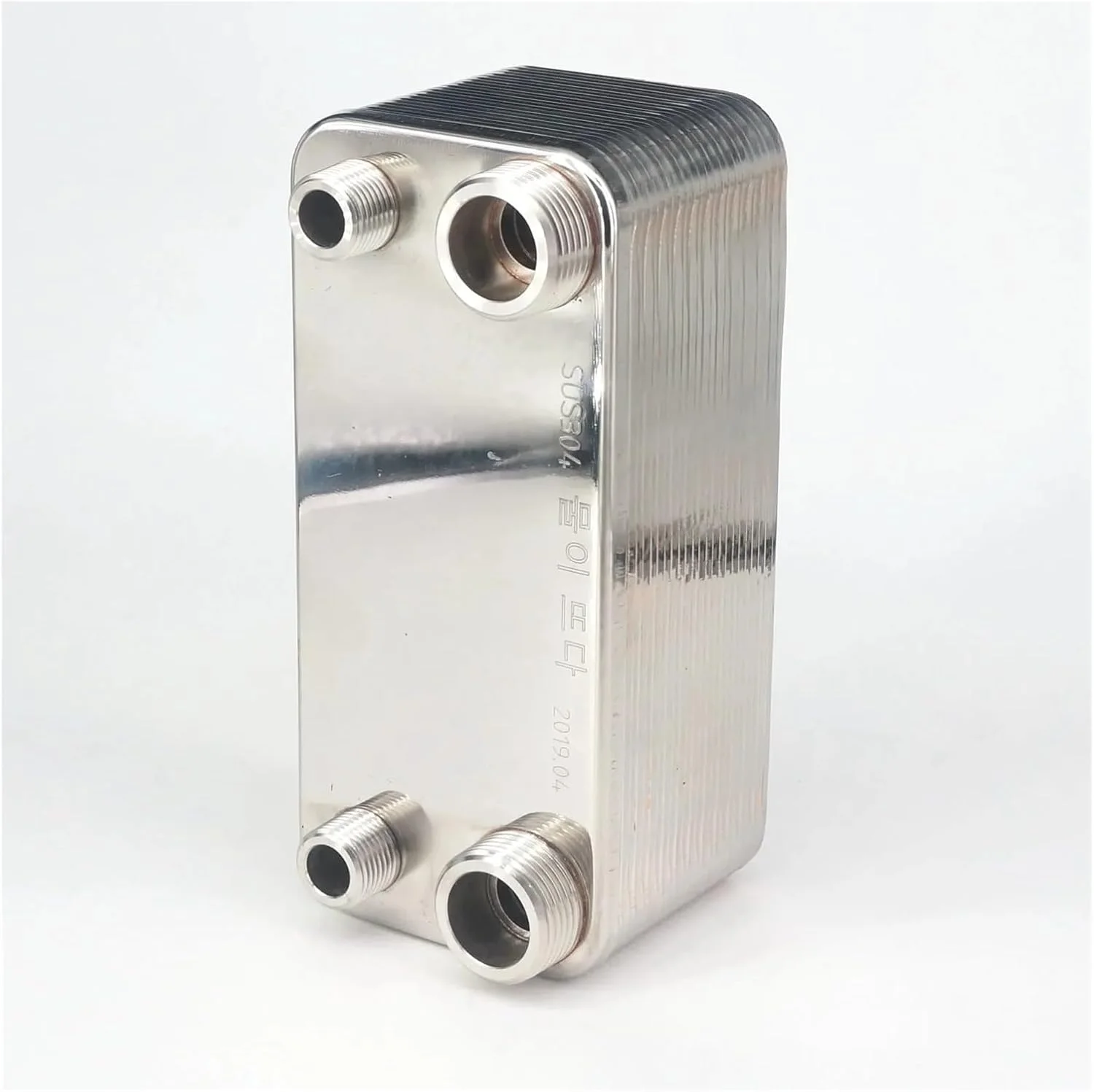 مبدل حرارتی، 24 صفحه مبدل حرارتی گیاه آبجو خنک کننده SUS 304 فولاد ضد زنگ برای آبجوسازی، گرمایش آب