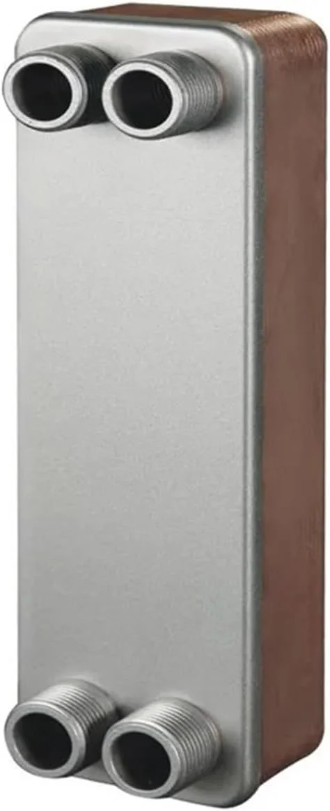 مبدل حرارتی، مناطق تبادل حرارتی 1.34 متر مربع 50 صفحه مبدل حرارتی از جنس استنلس استیل 316L برای گرمایش از کف، گرمایش آب