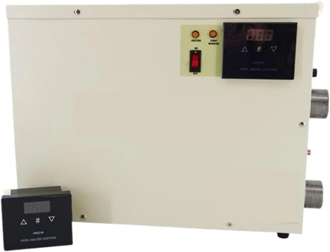 گرمکن استخر GZDodek 11 کیلووات، ترموستات SPA، گرمکن ترموستات استخر، تجهیزات گرمایش برقی استخر شنا، برای استخر شنا، وان آب گرم