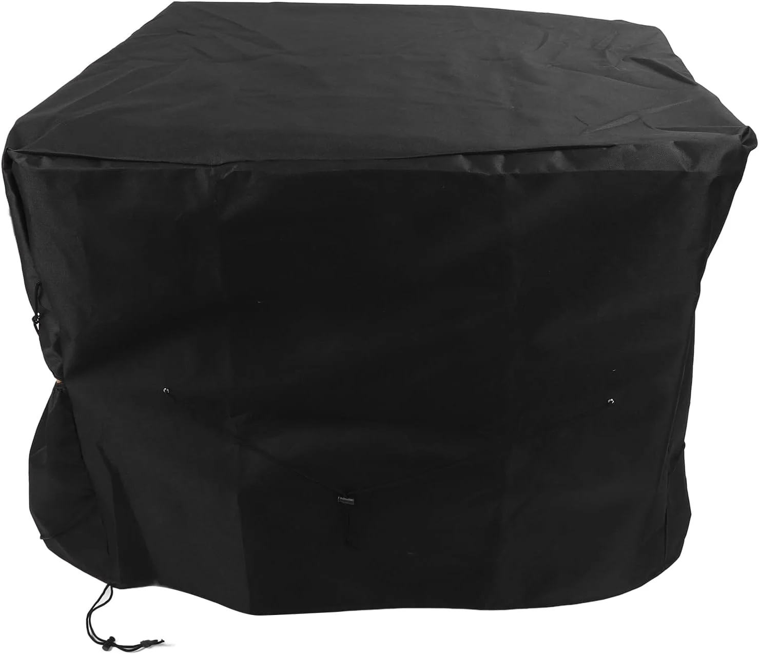 روکش بخاری استخر جنریک، روکش پمپ حرارتی استخر پارچه آکسفورد 600D ضد آب جهانی با تهویه و بند کشی قابل تنظیم، برای محافظت از تجهیزات شنا در زمستان