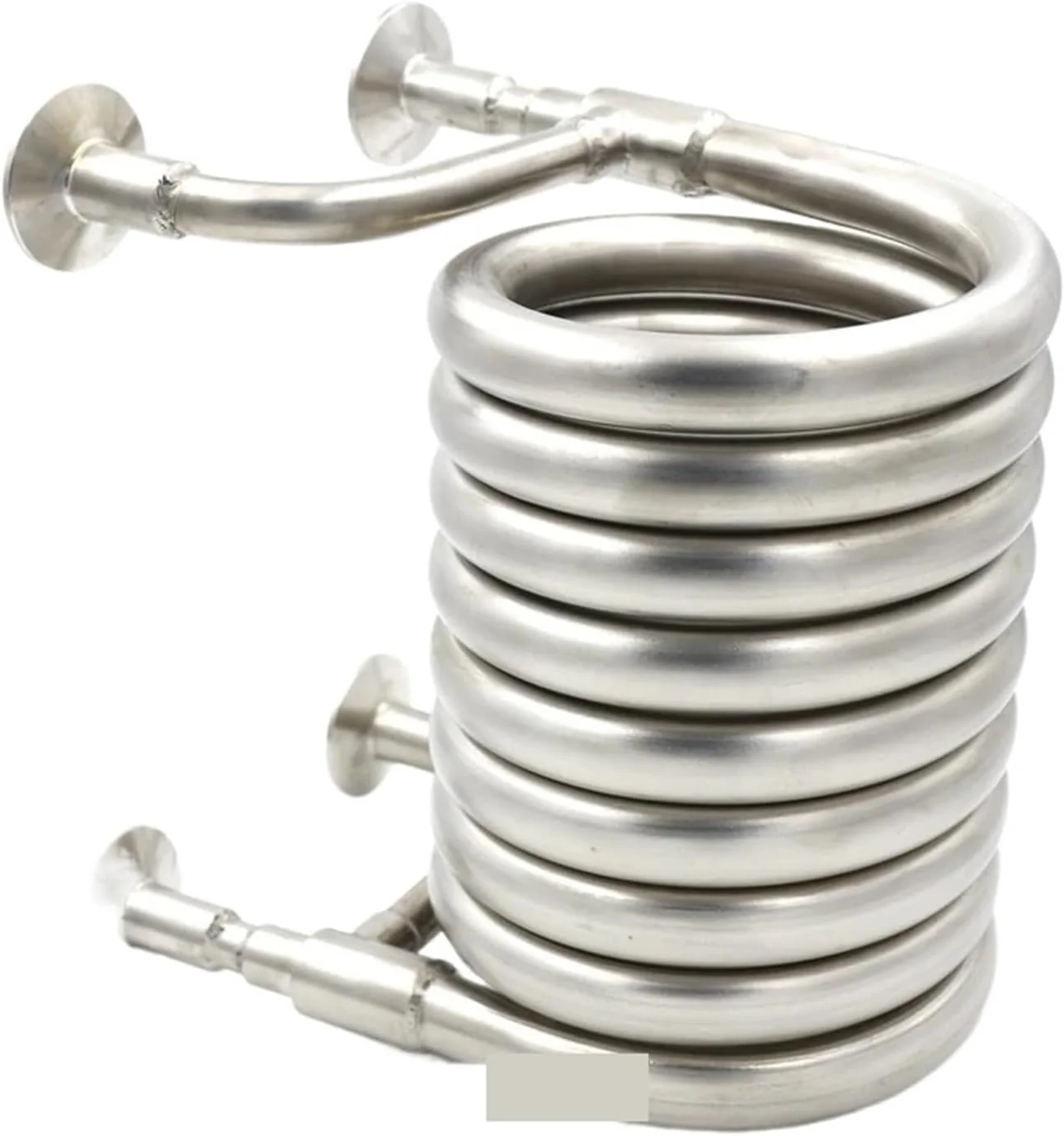 مبدل حرارتی، 1.5 اینچ TC خنک کننده گیاه 304 فولاد ضد زنگ تجهیزات خنک کننده نوشیدنی برای گرمایش از کف، گرمایش آب