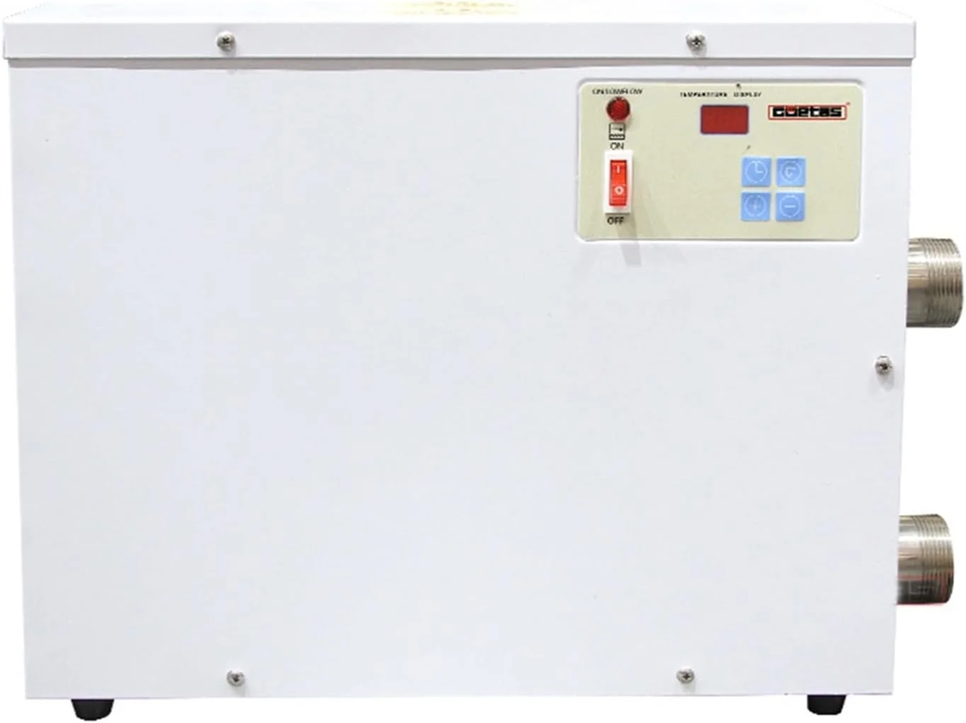 گرمکن استخر و جکوزی 5.5/9/15 کیلووات، بخاری برقی استخر با دمای ثابت، ترموستات تجهیزات گردش آب، دستگاه گرمایش (9 کیلووات)