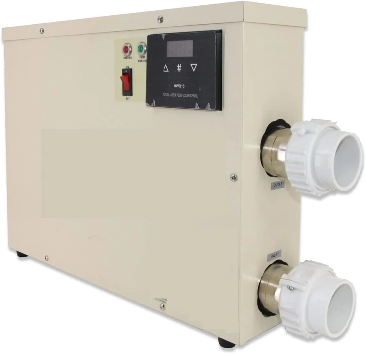 گرمکن استخر و جکوزی 5.5 کیلووات، گرمکن آب برقی دیجیتال برای استخر، تجهیزات گرمایشی اسپا و حوضچه آب گرم