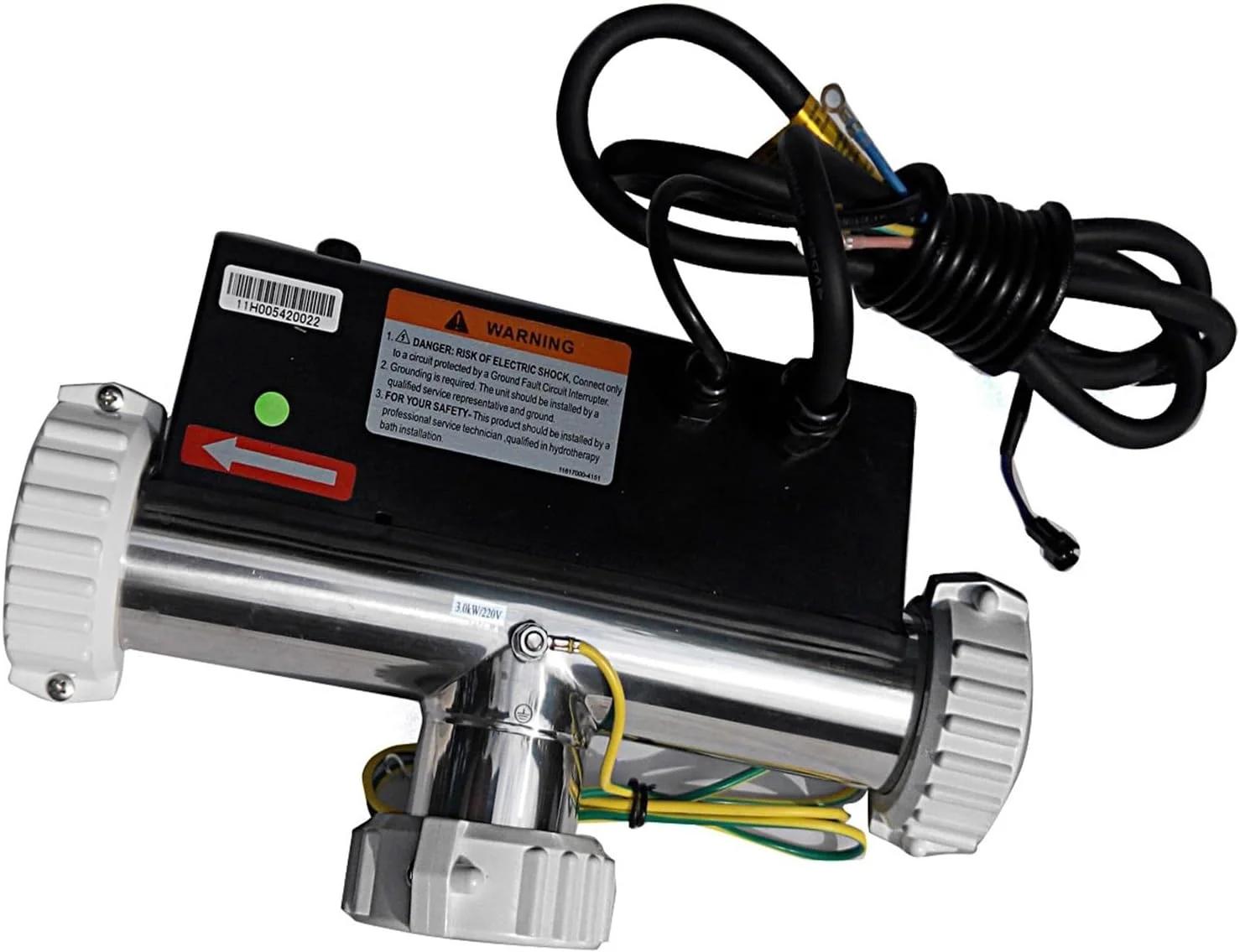 Pool Hot Tub Heater T Shape Spa Tub Heater 3KW ، سخان حوض السبا ومسخن حمام السباحة للسبا الصيني (على شكل T)