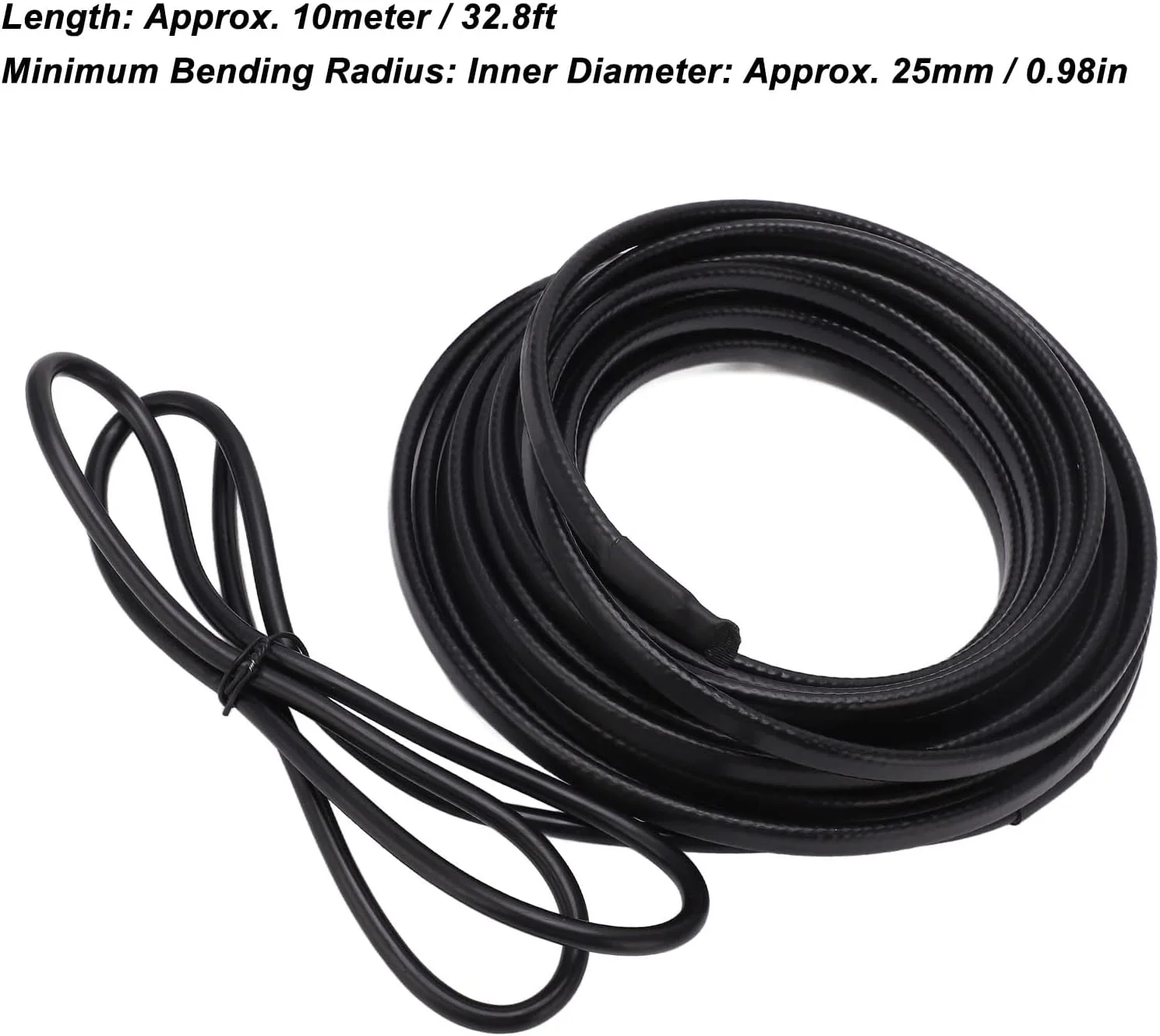 کابل گرمایش لوله، نوار حرارتی الکتریکی ضد یخ با دوشاخه ضد انفجار 10 متری، برای لوله های بیرونی (دوشاخه بریتانیا 220 ولت)